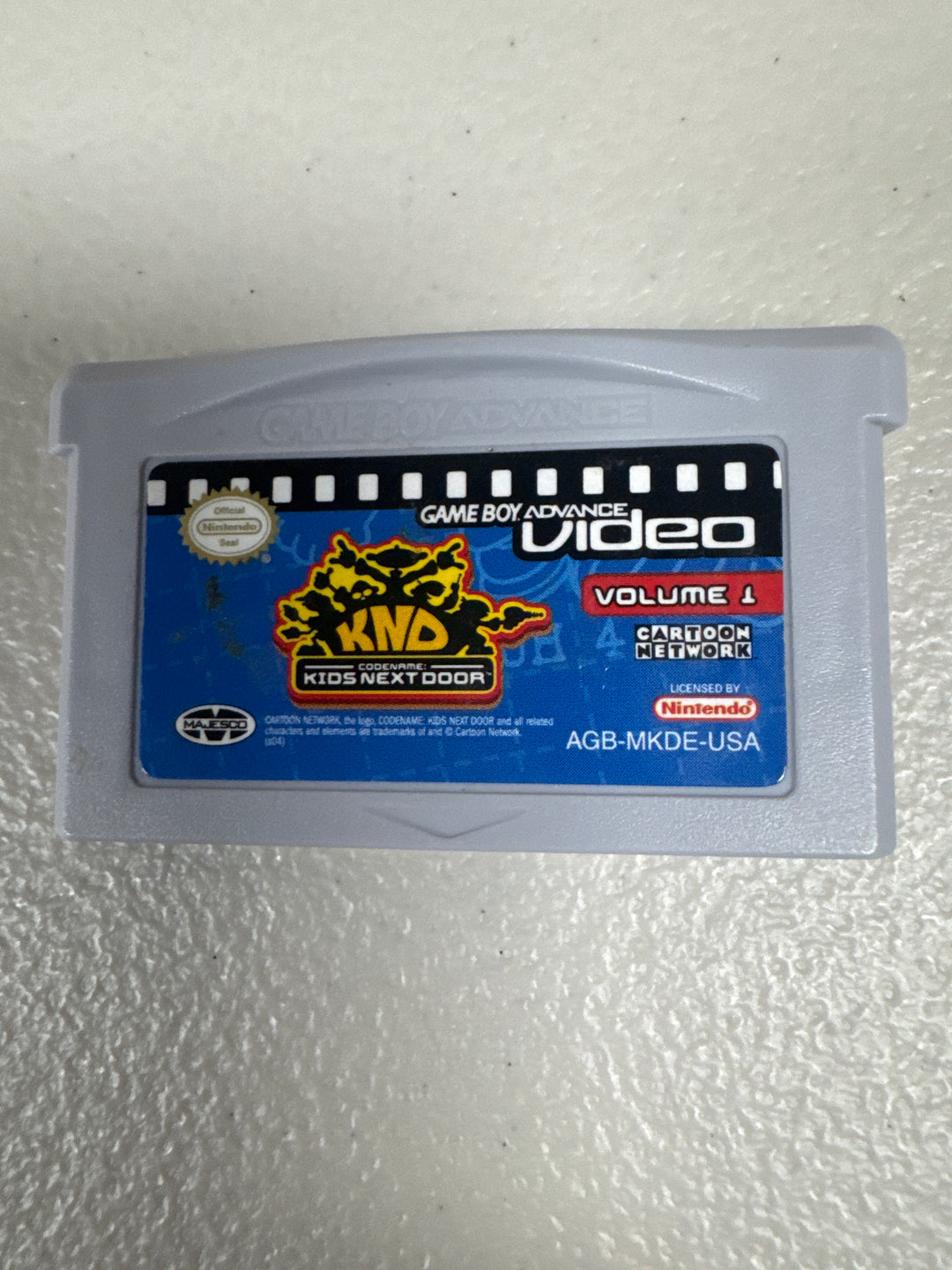 GBA Video - Codename Kids Next Door Volume 1 - Game Boy Advance NI61826