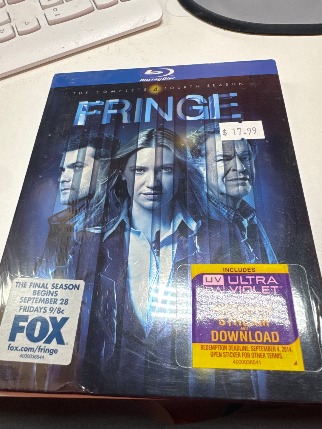 Fringe the Complete Fourth Season Blu Ray DI51126