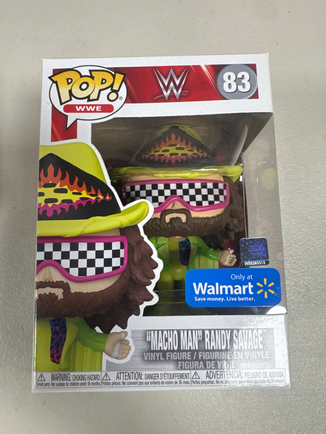 Funko Pop! Macho Man Randy Savage #83 Walmart WWE FP92926