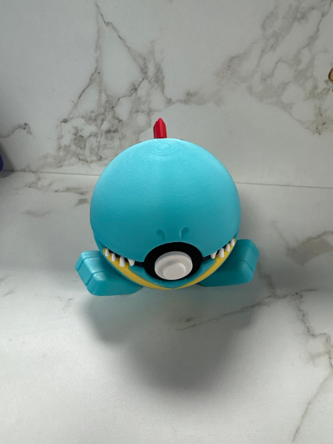 3D Printed Feraligatr Character Ball