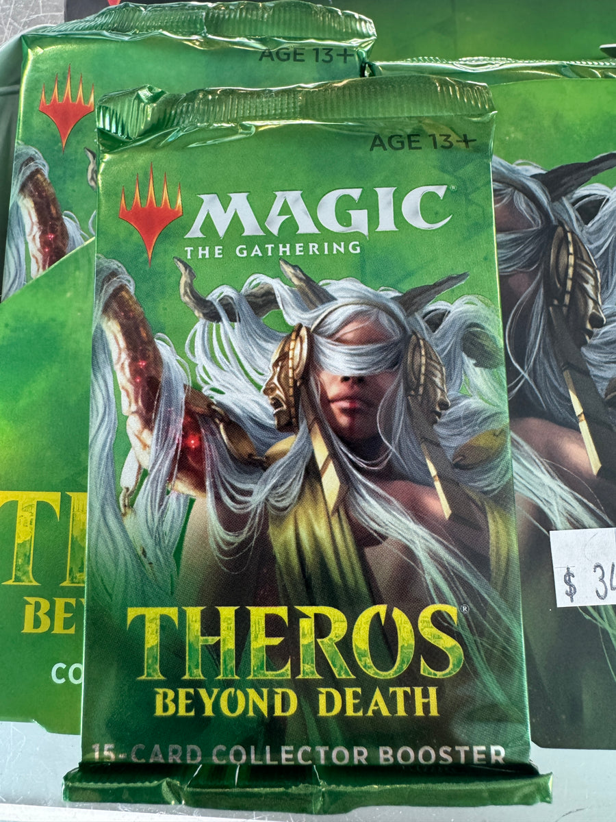 Magic the Gathering Theros Beyond Death Collector Booster Pack Core Gaming Magic the Gathering Theros Beyond Death Collector Booster Pack Core Gaming