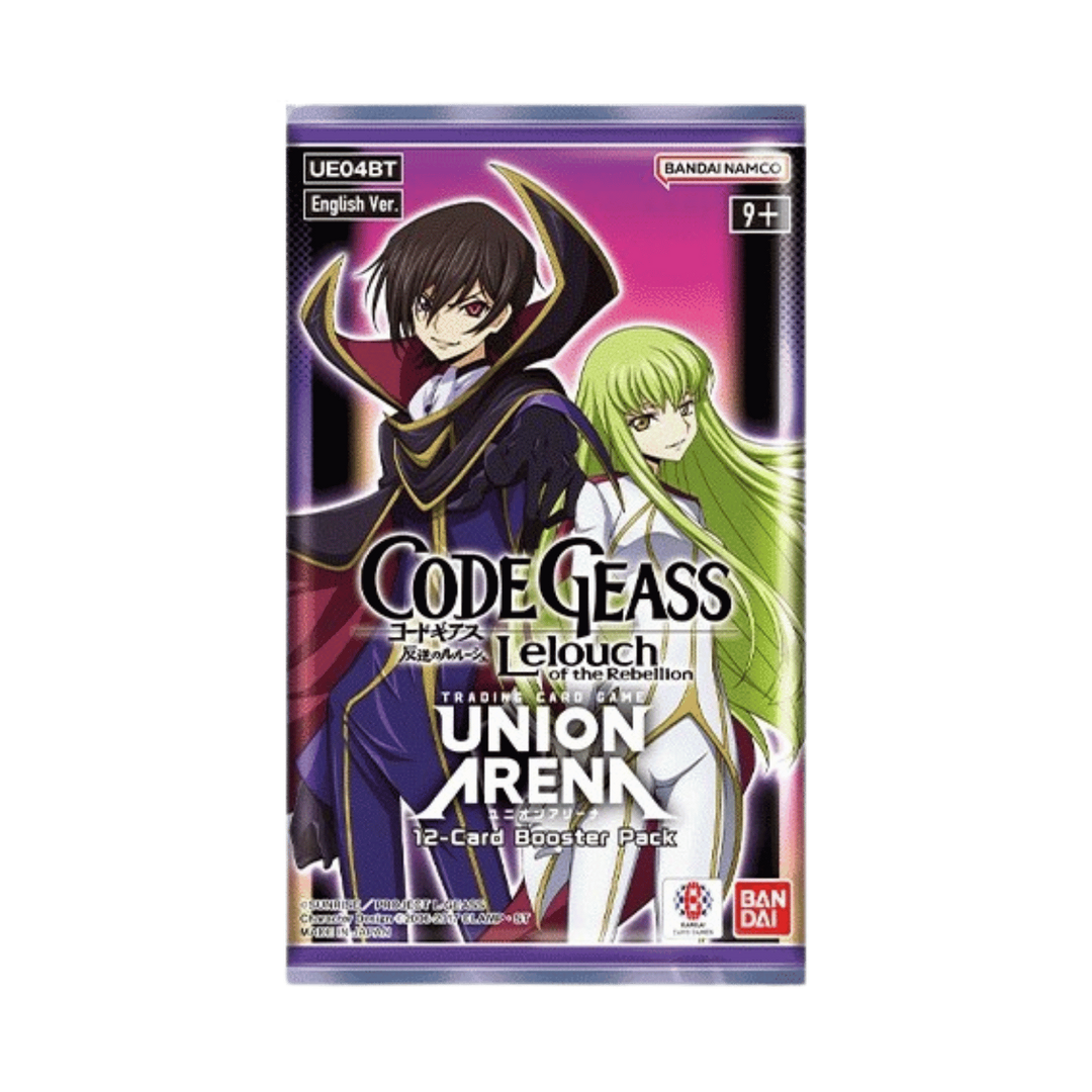 Union Arena TCG CODE GEASS: Lelouch of the Rebellion Booster Pack Core Gaming Union Arena TCG CODE GEASS: Lelouch of the Rebellion Booster Pack Core Gaming
