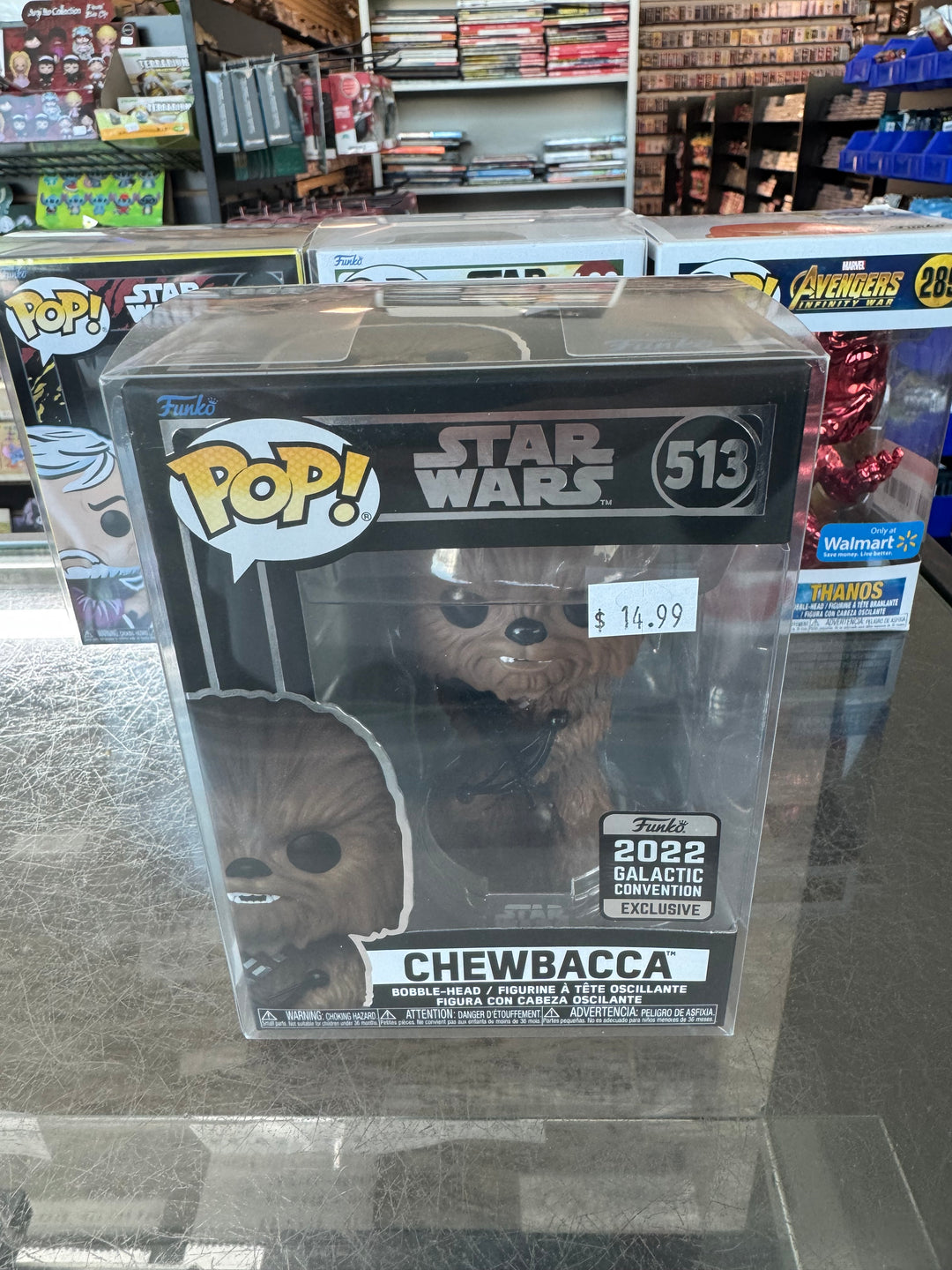 Chewbacca - Star Wars Celebration Funko (Exclusive) #513 - Funko Pop
