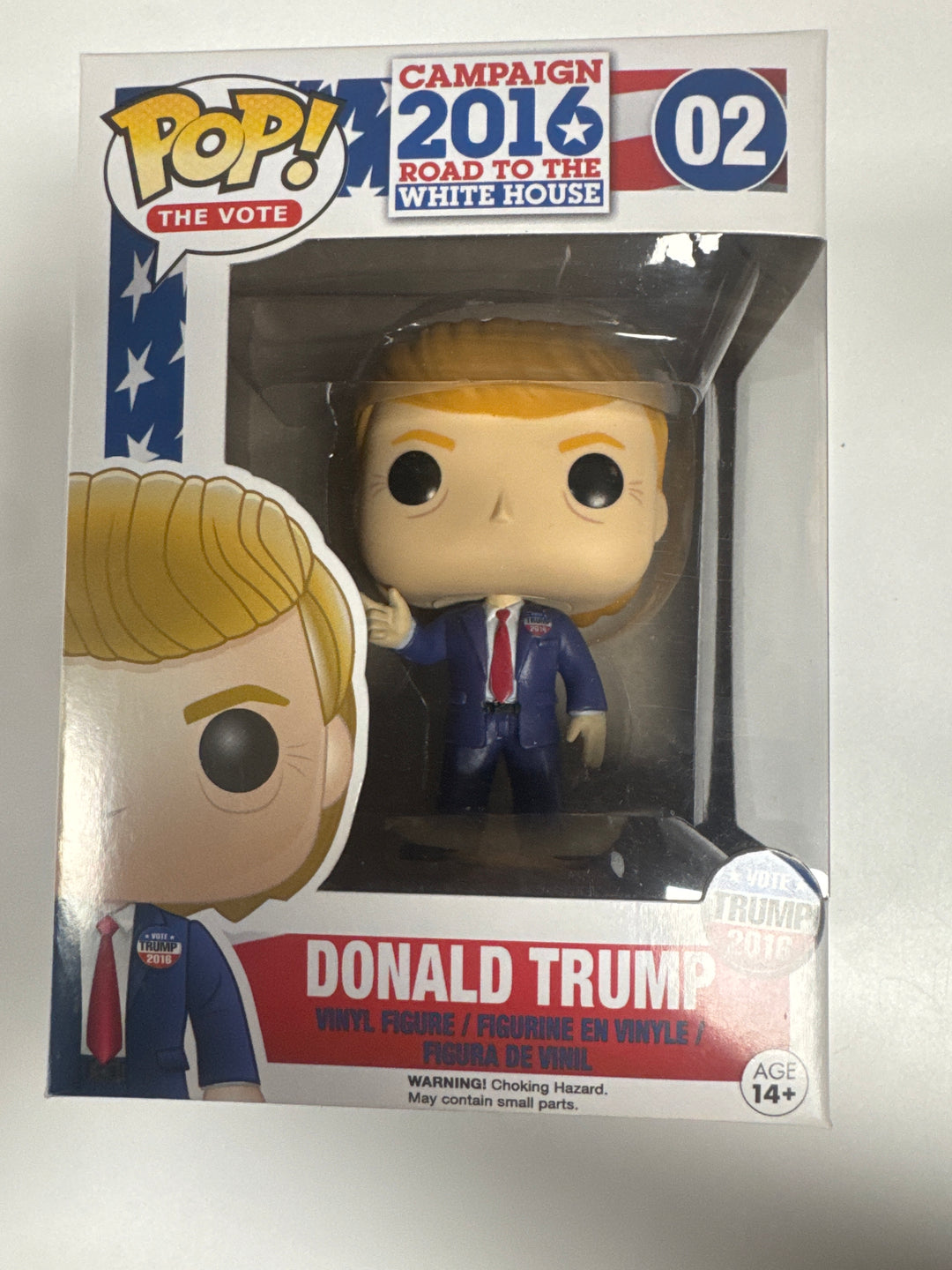 Funko Pop! Donald Trump #02 Campaign 2016 Road to the White House FP81026