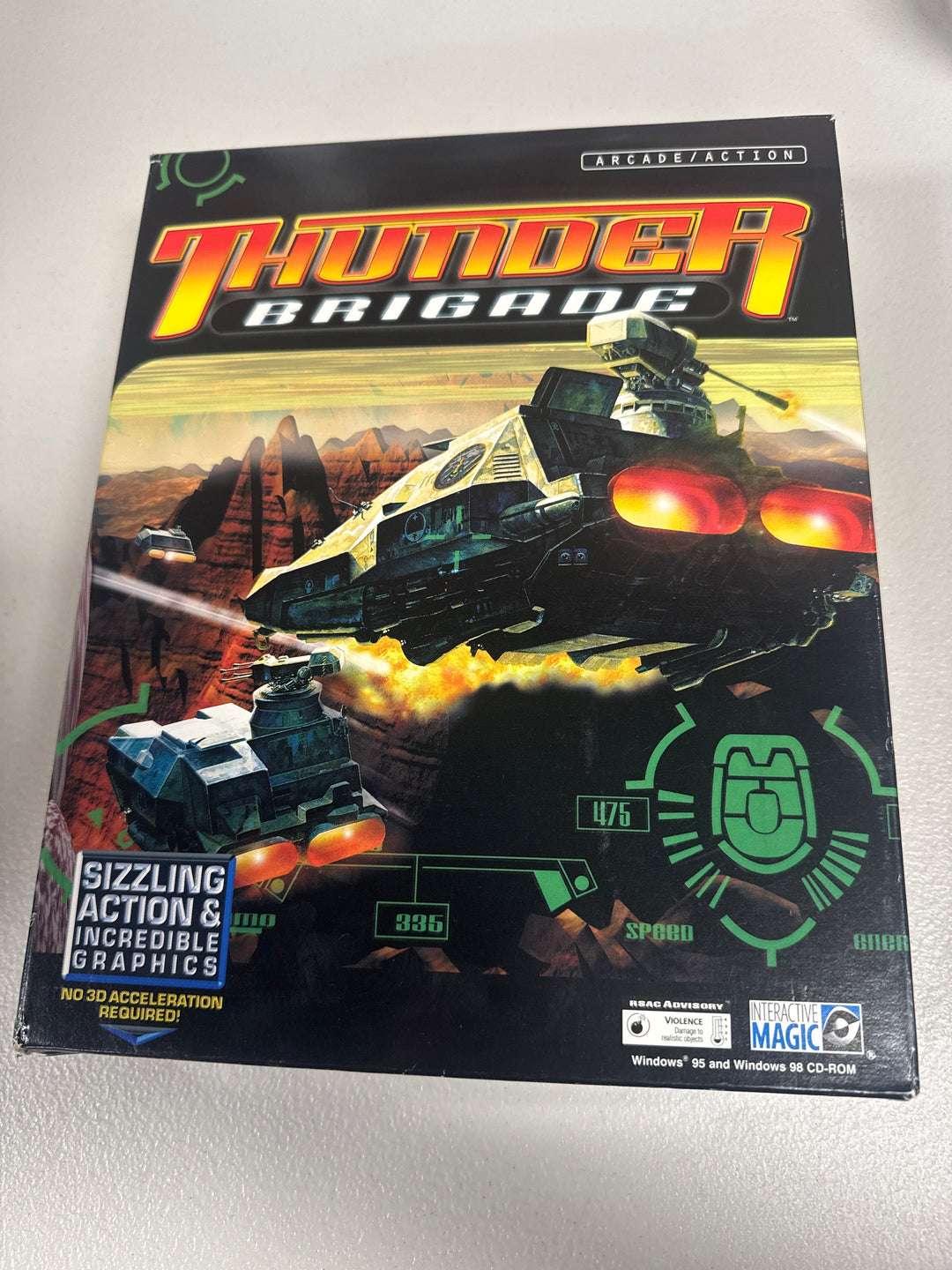 Thunder Brigade PC (Big Box) CD-ROM PC7326
