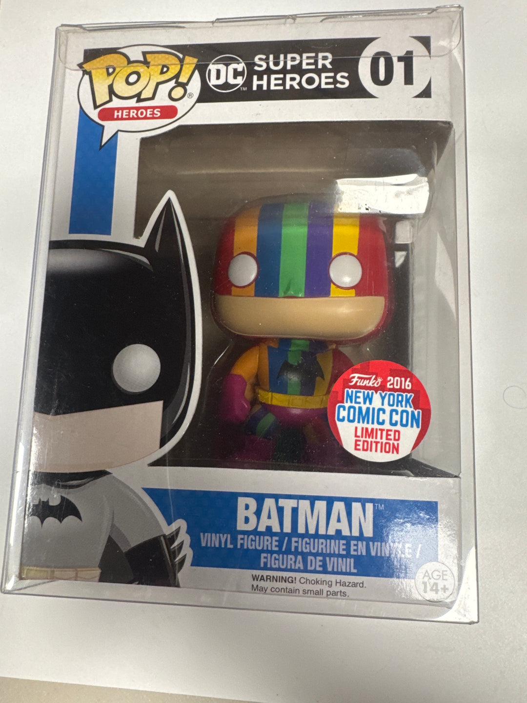 Funko Pop! Batman (Rainbow) #01 New York Comic Con 2016 DC Super Heroes FP81726