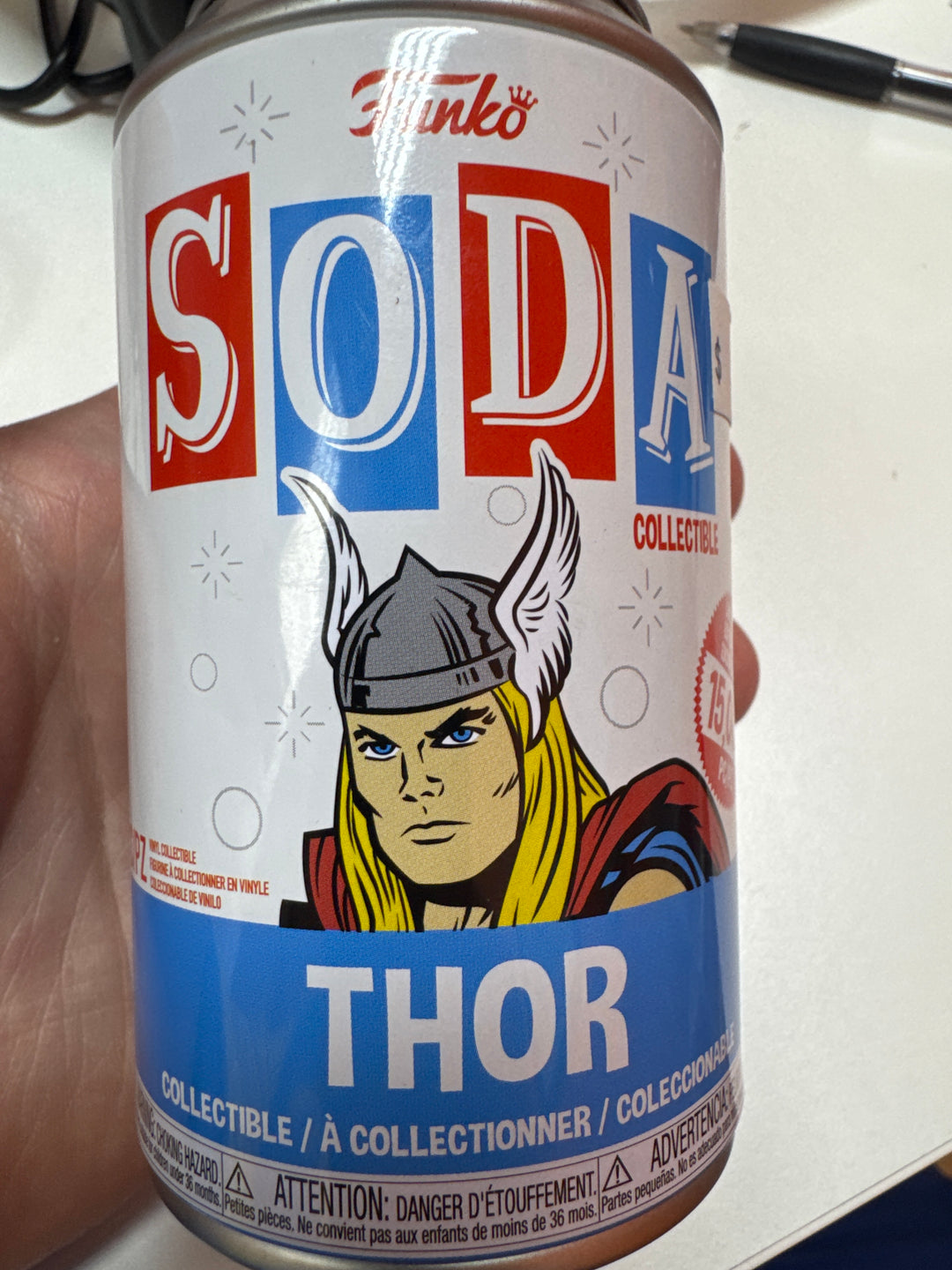 Funko Soda - Marvel Thor - Opened MD31626