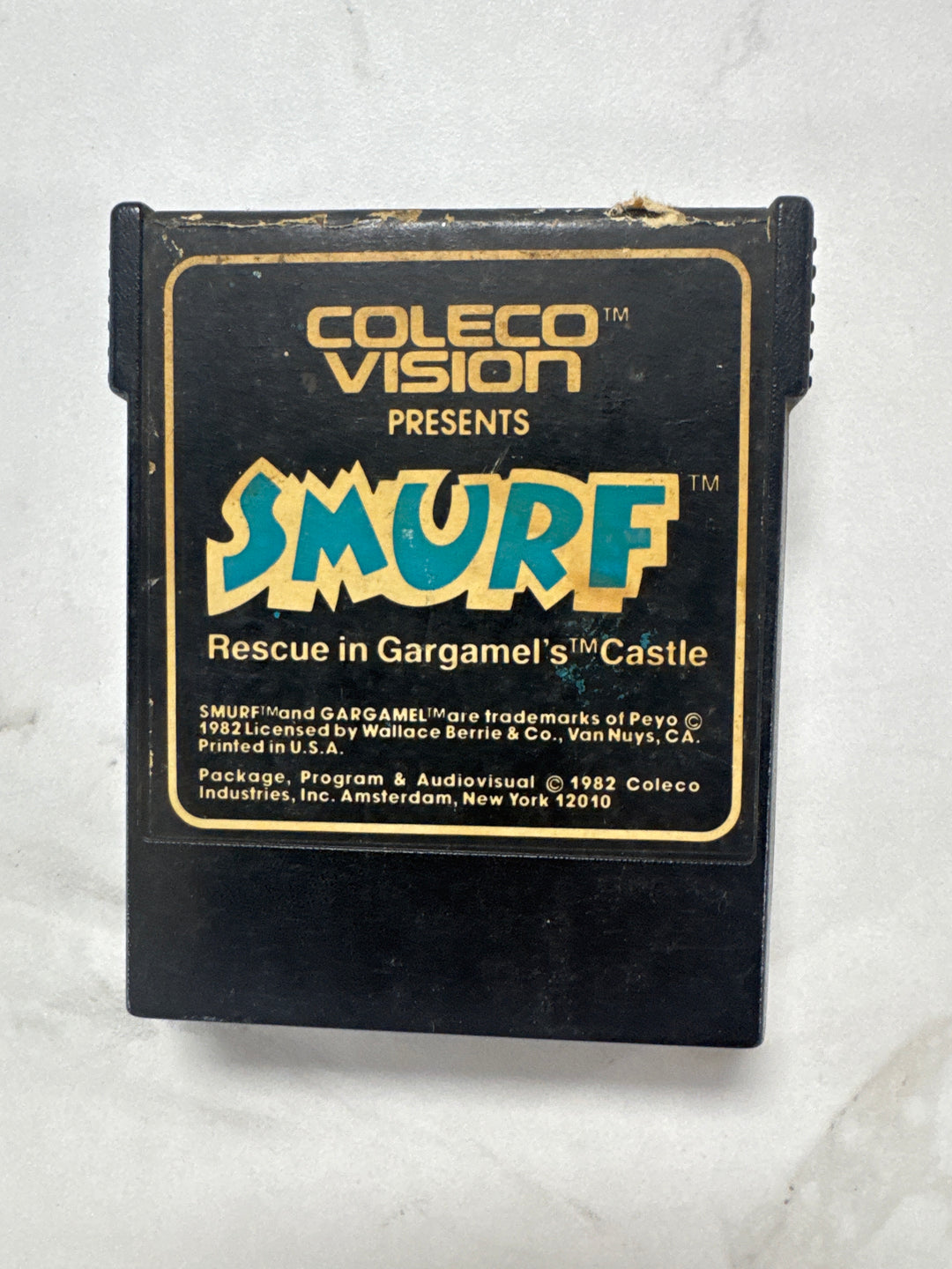 Smurf Rescue in Gargamel's Castle - Colecovision AT72026