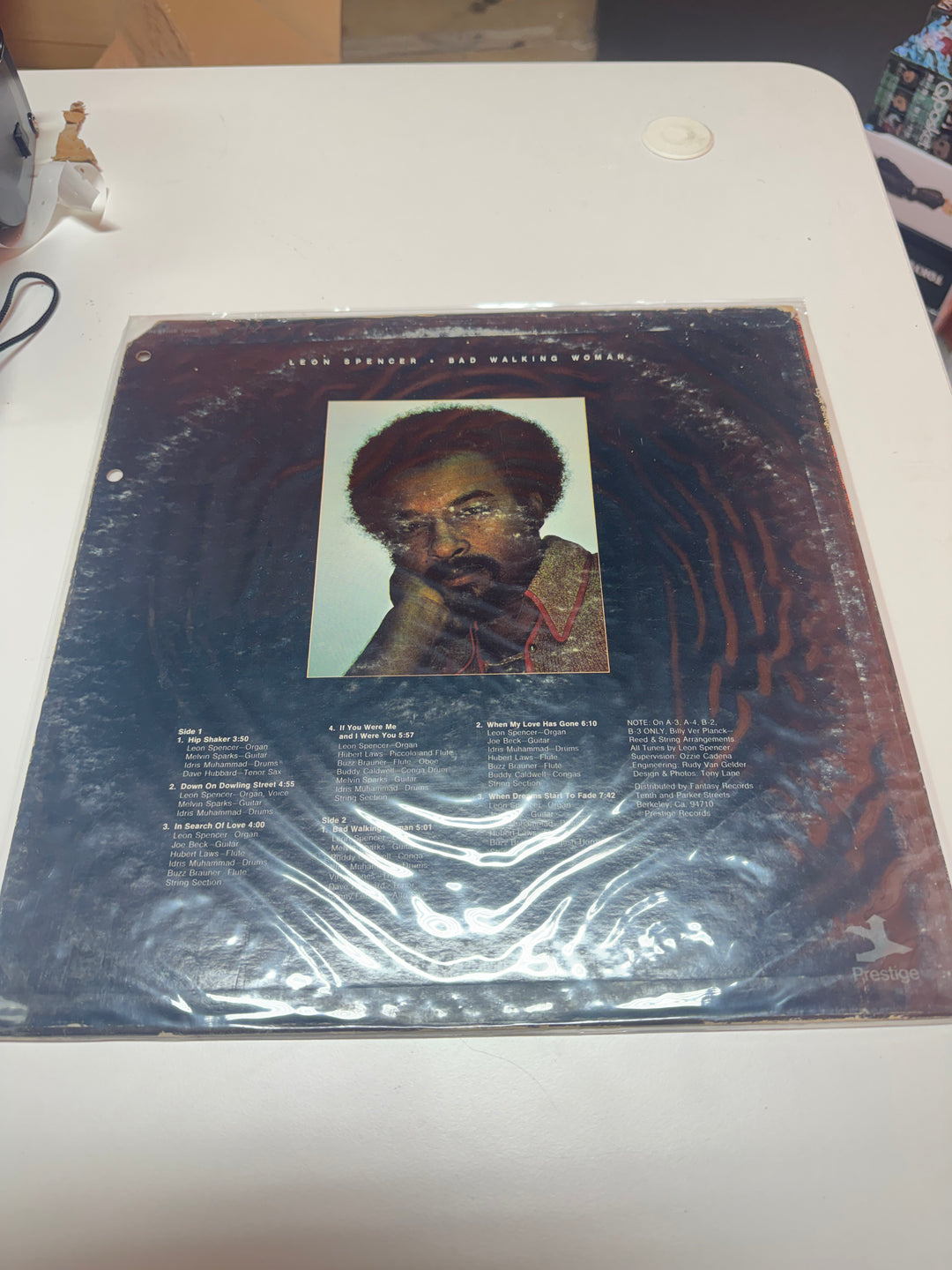 Leon Spencer - Bad Walking Woman (NM Condition) Vinyl Record   VR32026