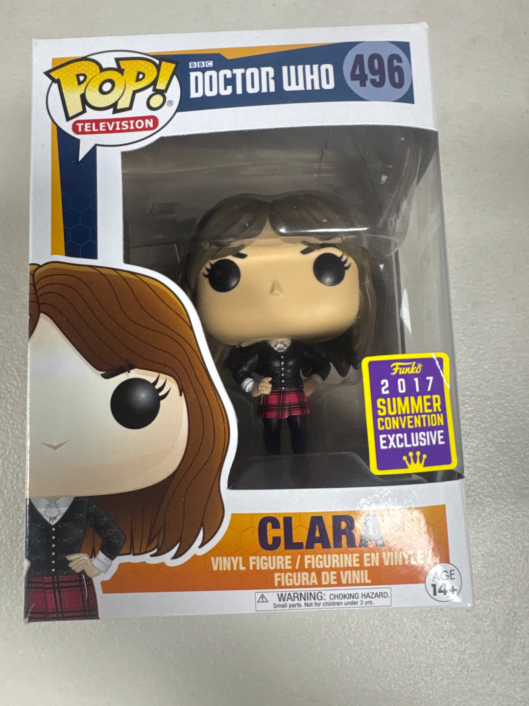 Funko Pop! Clara #496 2017 Summer Convention Doctor Who FP101326