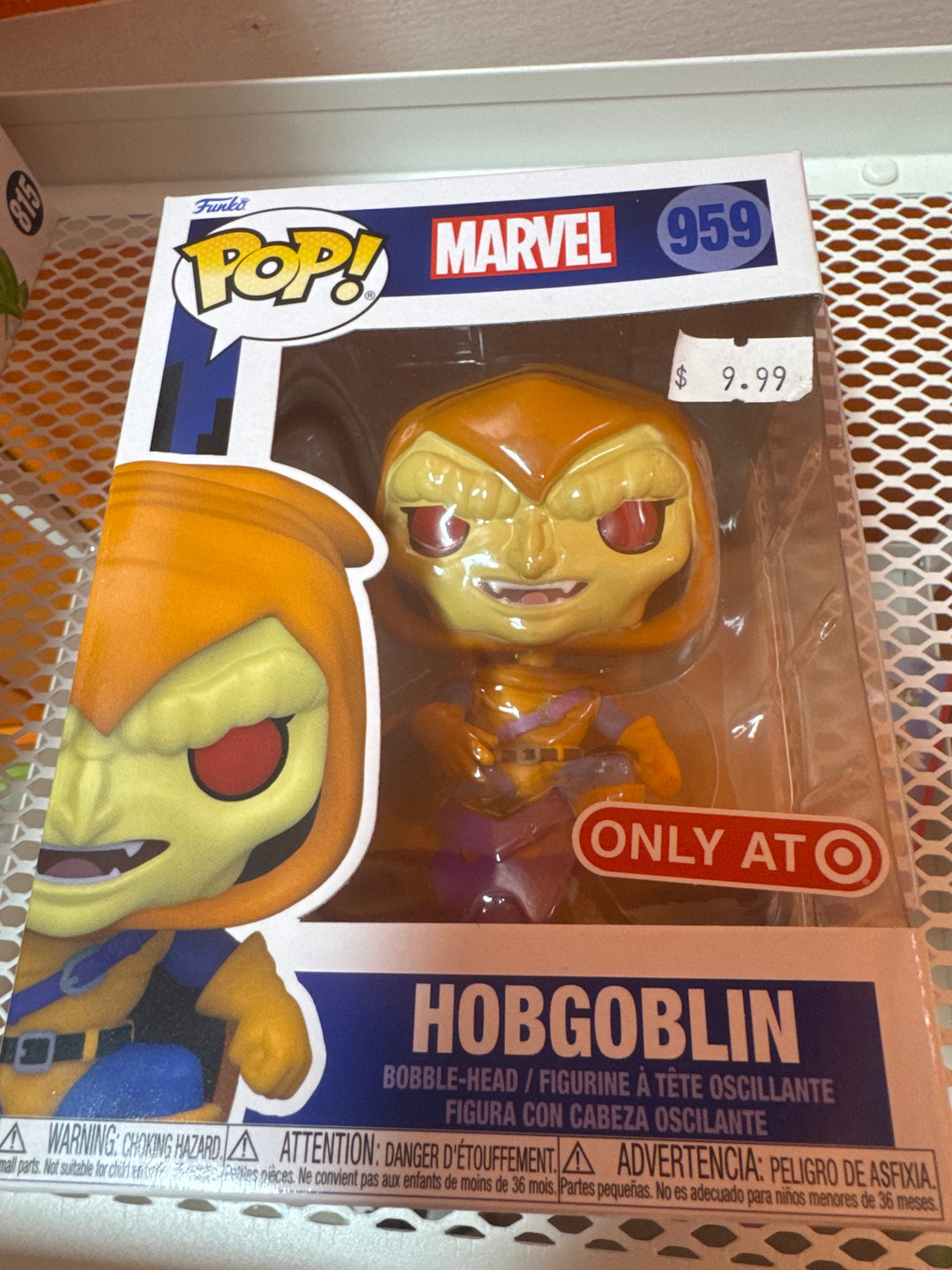 Funko Pop! Hobgoblin #959 Target (Not Glow) Marvel FP4826