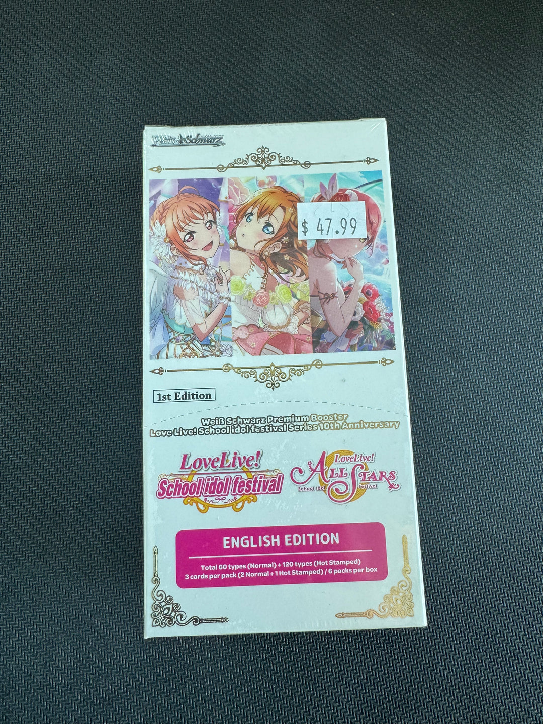 Weiss Schwarz: Love Live! School Idol Festival 10th Anniversary Premium Booster Box TCG51325 Weiss Schwarz: Love Live! School Idol Festival 10th Anniversary Premium Booster Box TCG51325