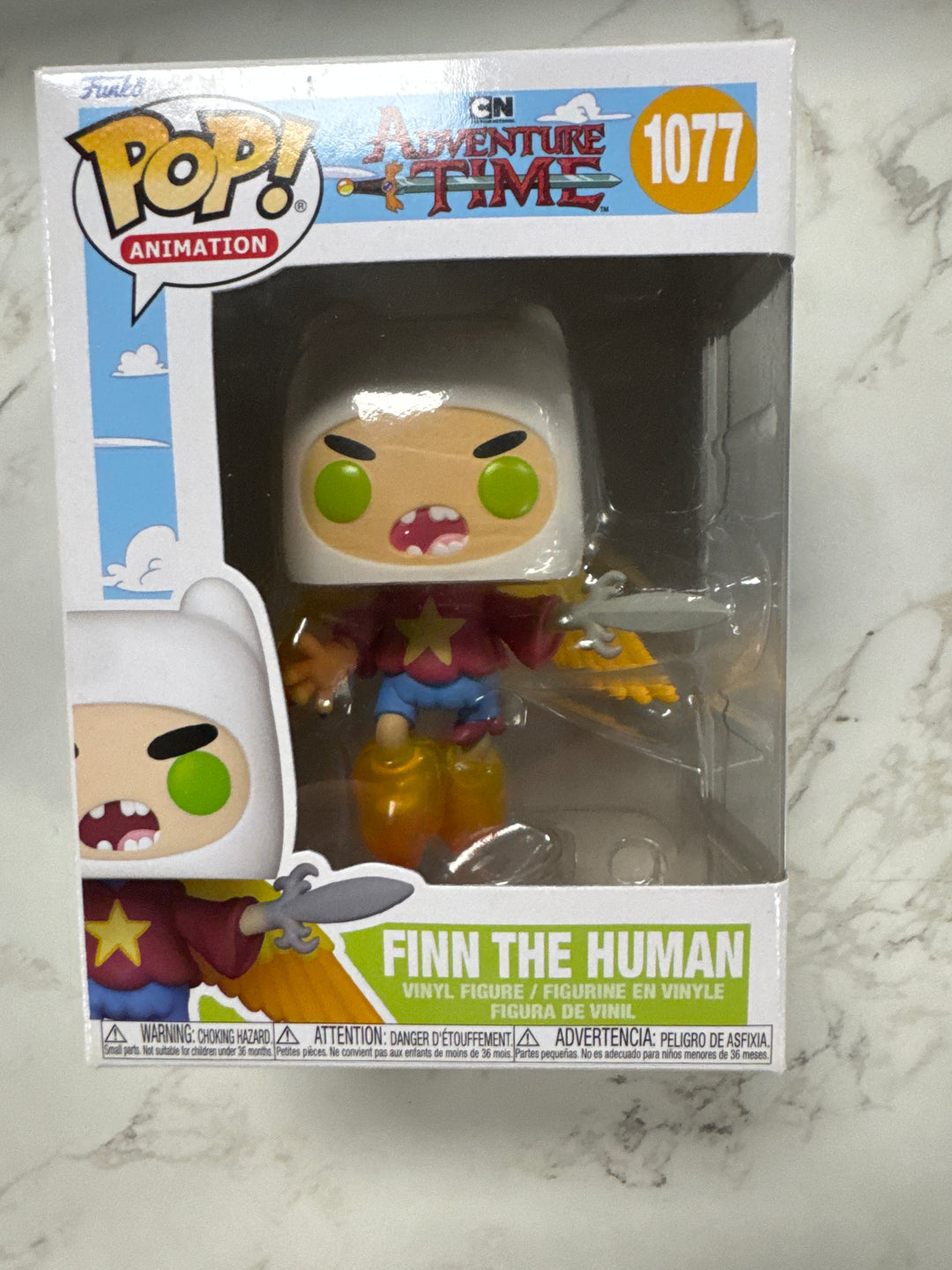 Funko Pop! Finn the Human #1077 Adventure Time FP7626