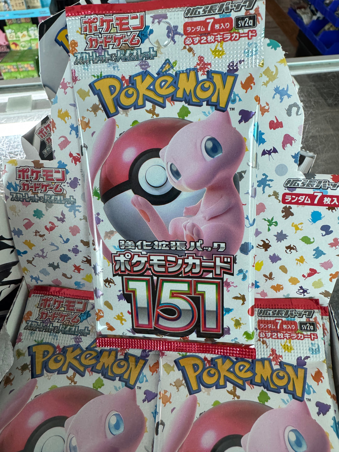 Pokemon TCG Scarlet & Violet Japanese 151 Booster Pack (Store Pick up Only)