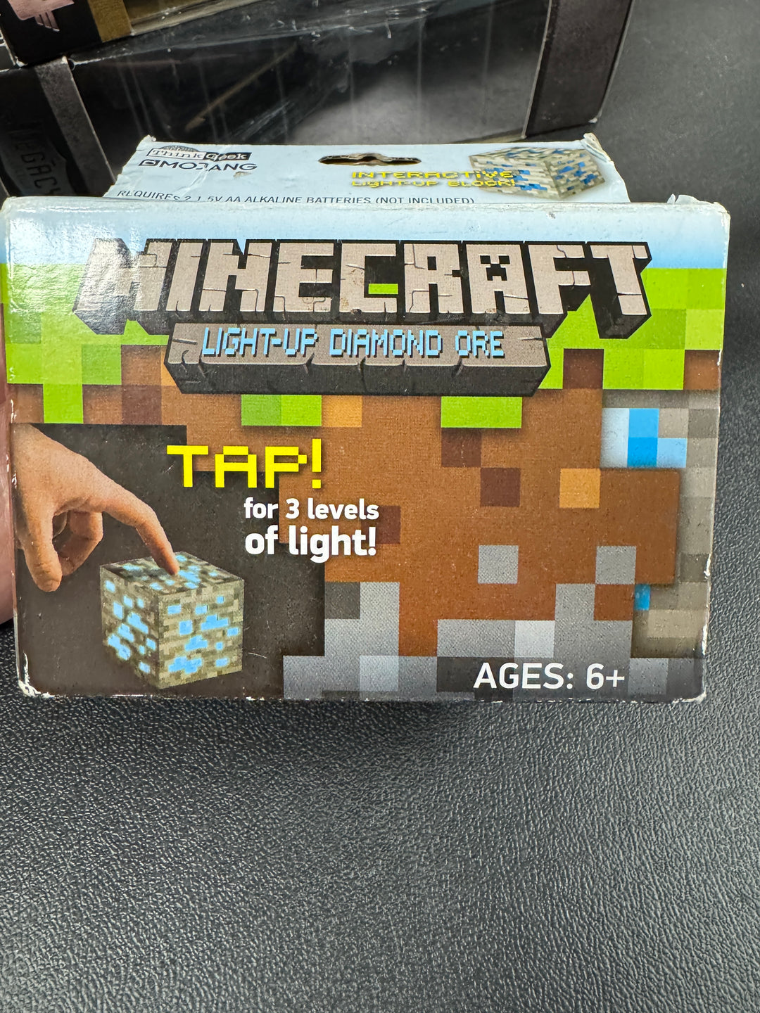 ThinkGeek Minecraft Diamond Light-up Blue Ore Lamp MD52226