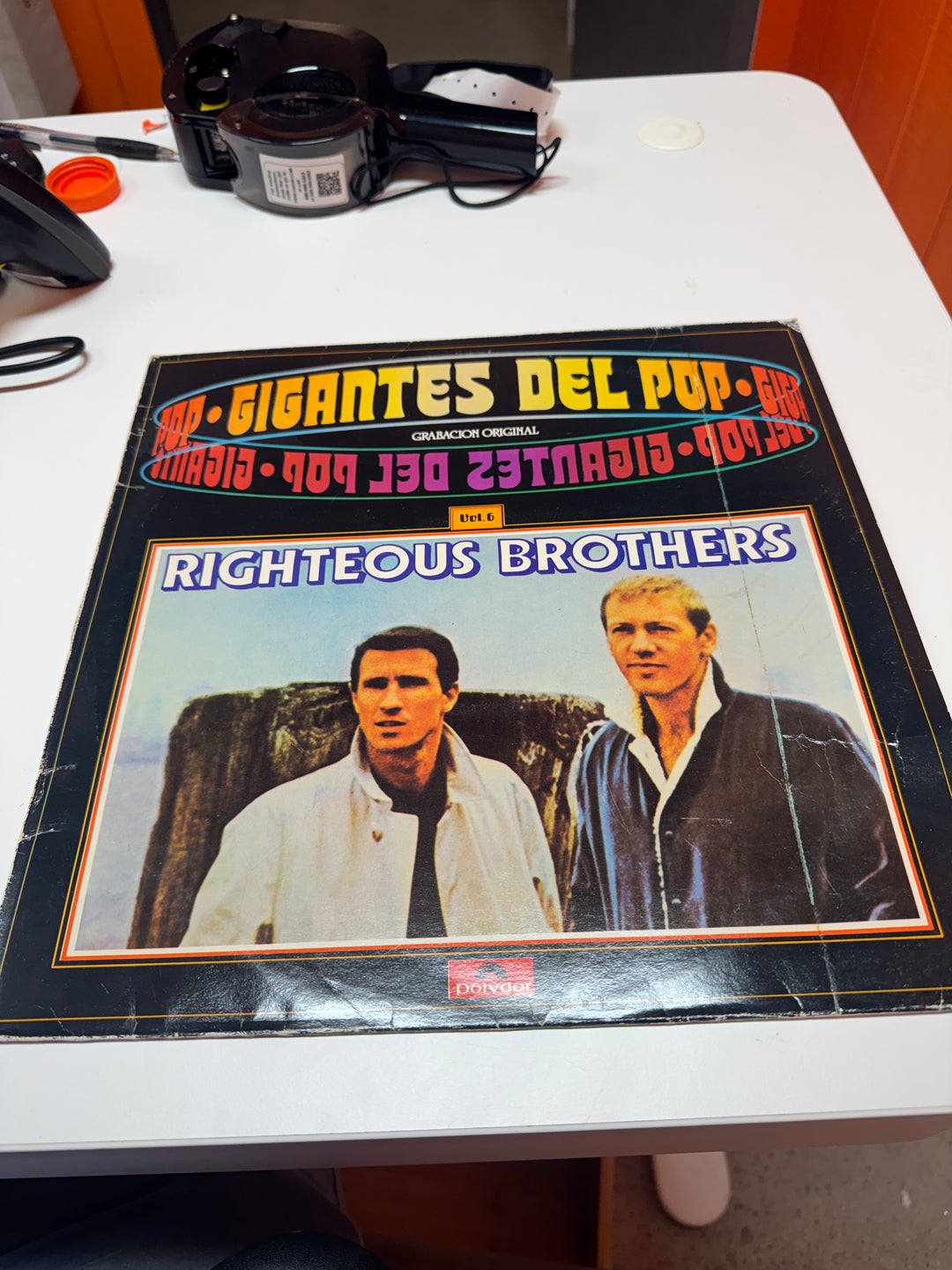 The Righteous Brothers - Gigantes Del Pop (NM Condition) Vinyl Record   VR31726