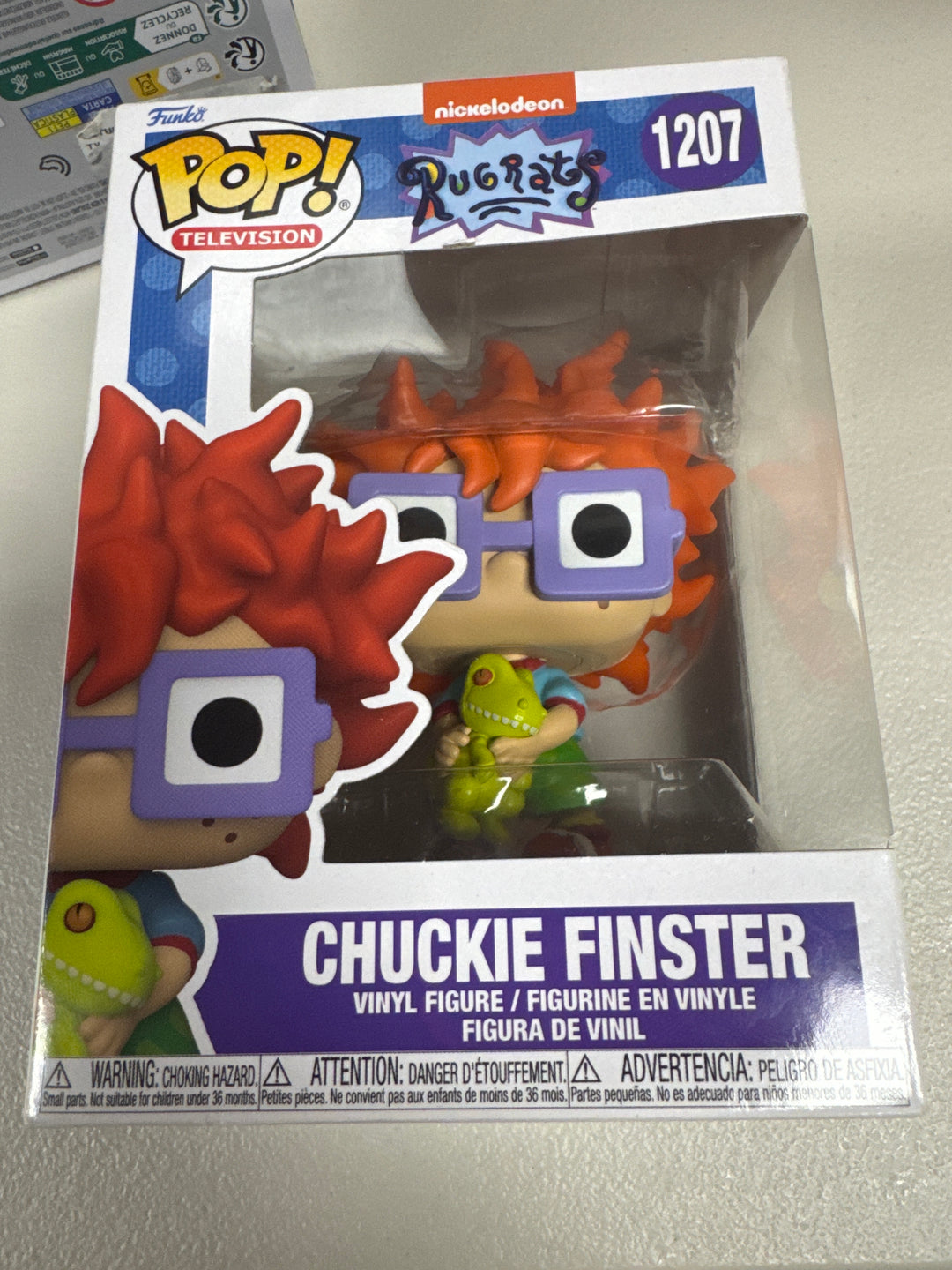 Funko Pop! Chuckie Finster #1207 Nickelodeon Rugrats FP6426