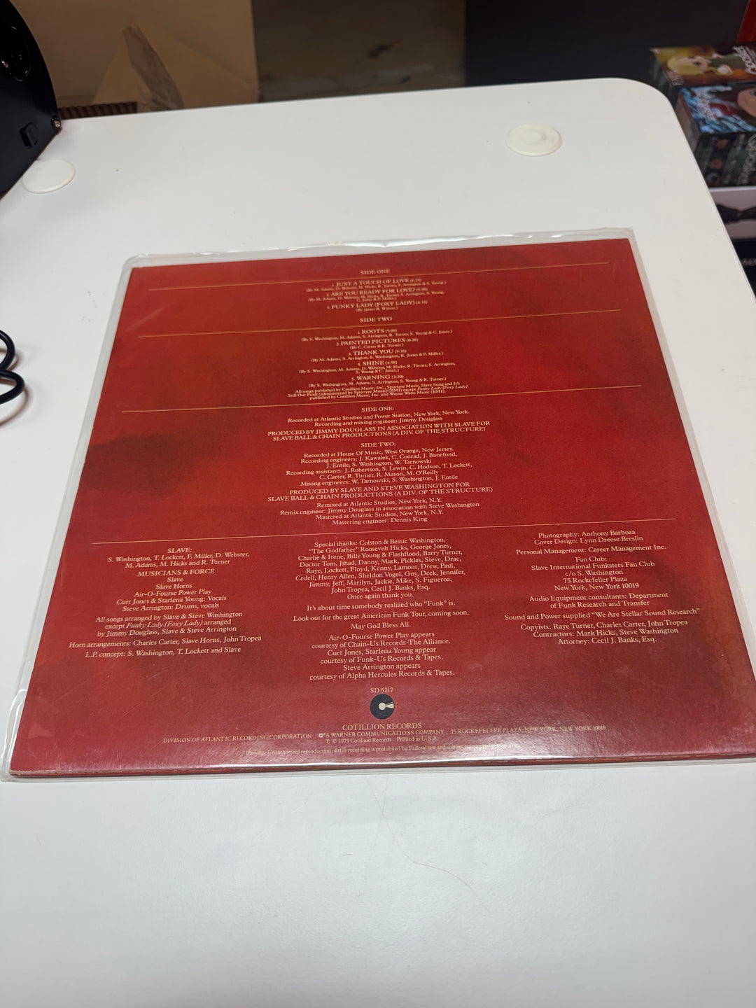 Slave - Just a Touch of Love (NM Condition) Vinyl Record   VR32026