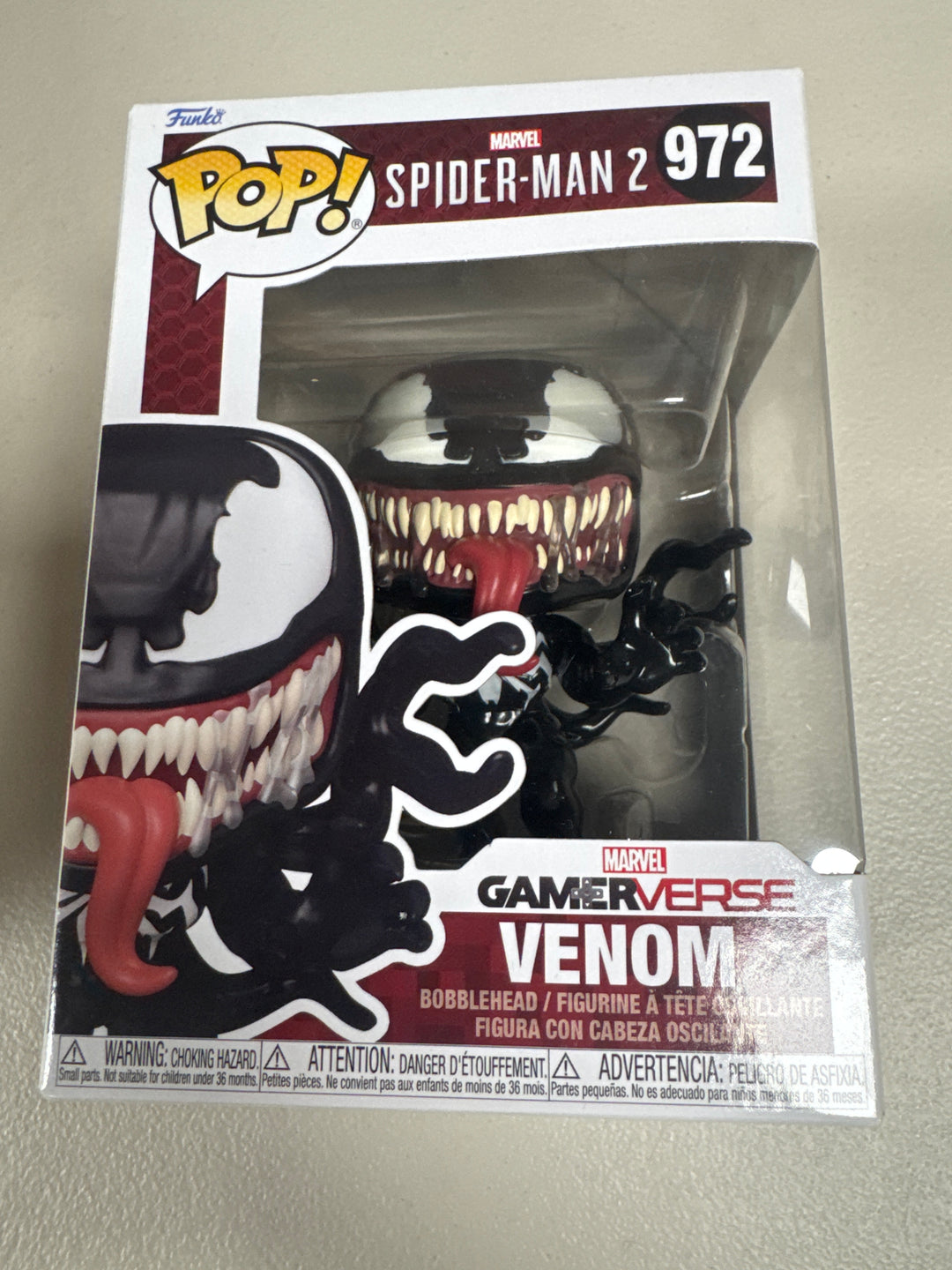 Funko Pop! Venom #972 Gamerverse Marvel Spider-Man 2 FP72826