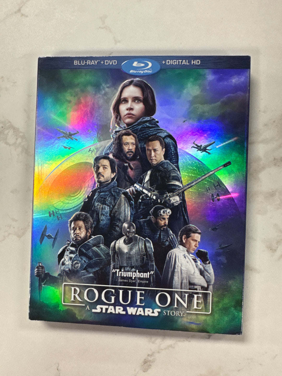 Star Wars: Rouge One   -  Blu-Ray and DVD PM7726
