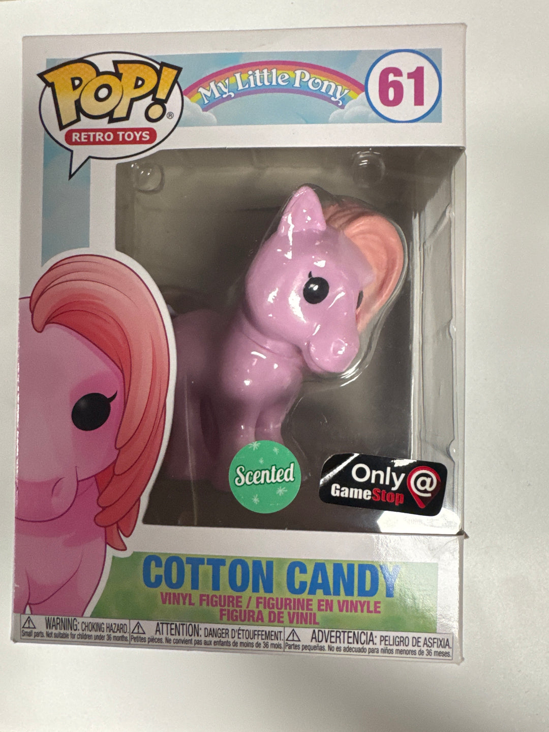 Funko Pop! Cotton Candy #61 Scented Gamestop My Little Pony FP73126