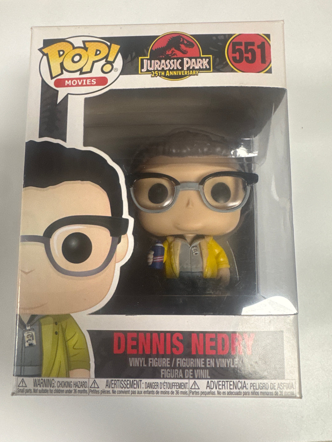 Funko Pop! Dennis Nedry #551 Jurassic Park FP81126