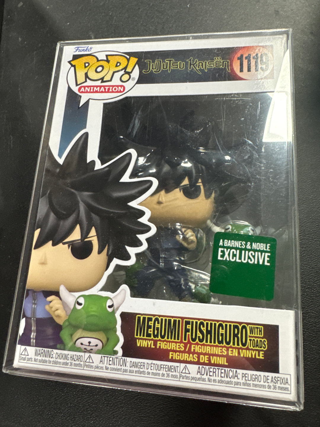 Funko Pop! Megumi Fushiguro with Toads (Barnes and Noble) #1119 Jujutsu Kaisen FP52226