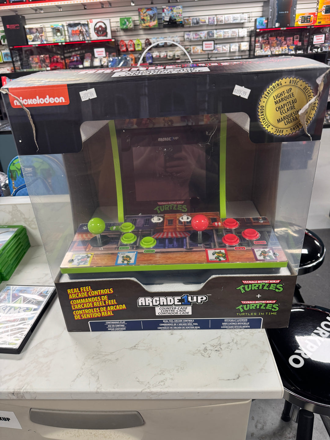 Arcade1Up - Teenage Mutant Ninja Turtle 2-player Countercade UA62226