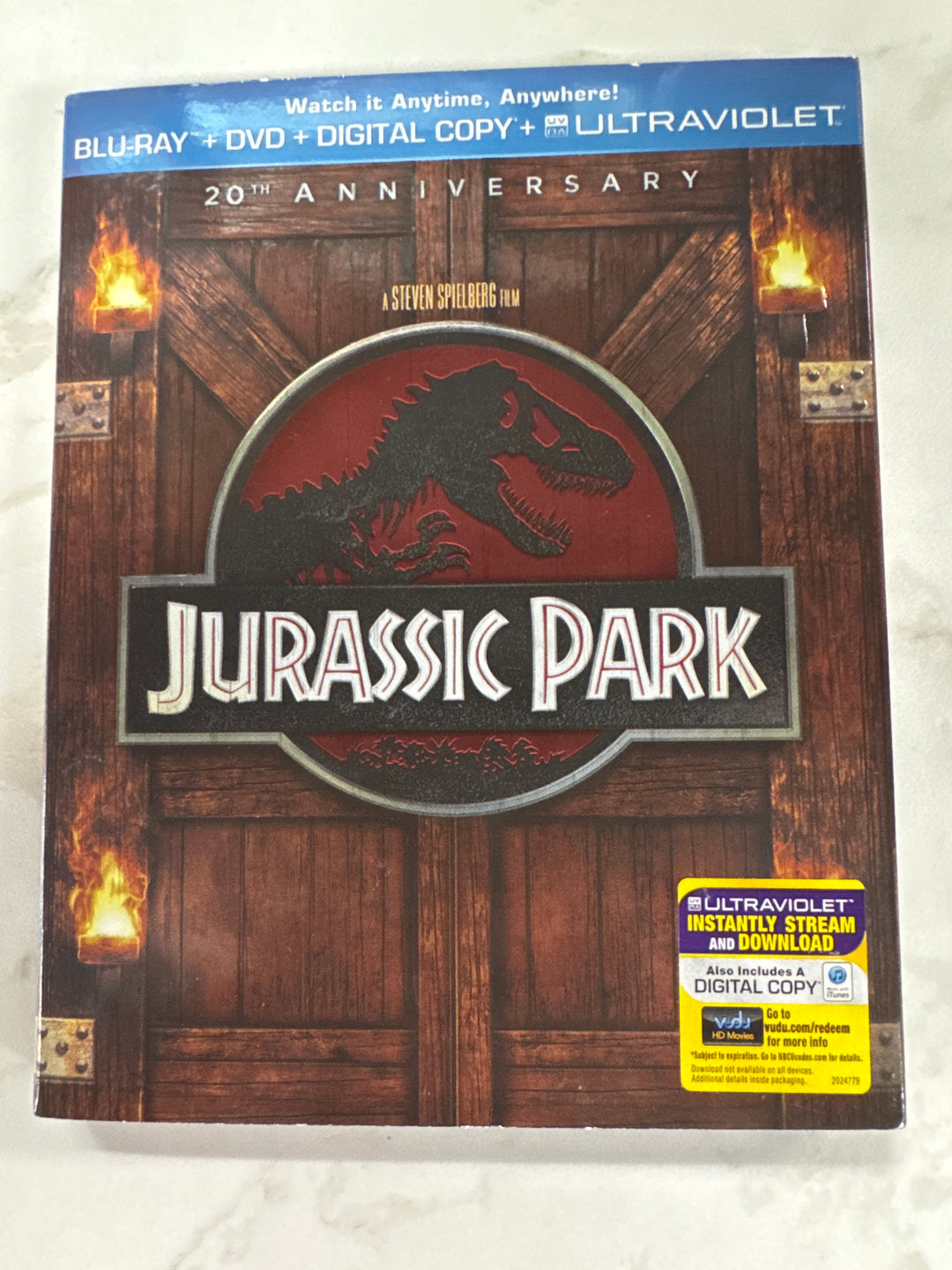 Jurassic Park Blu-Ray and DVD PM71326