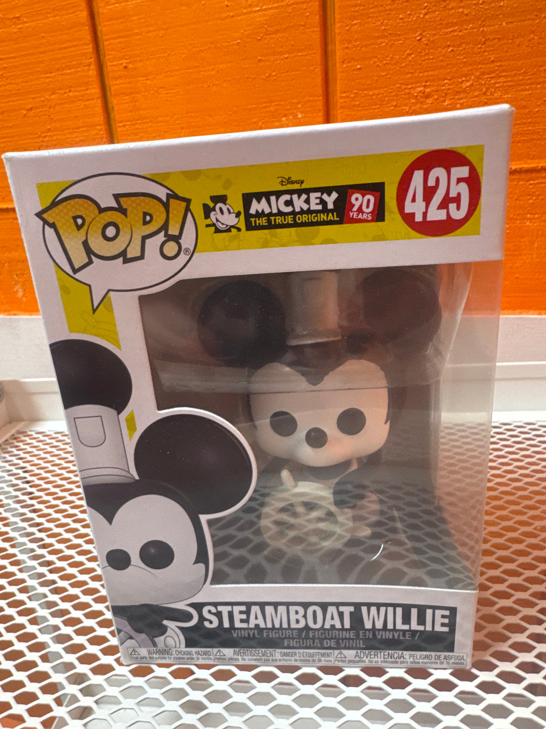 Funko Pop! Steamboat Willie #425 Mickey Mouse The True Original 90 Years FP41026