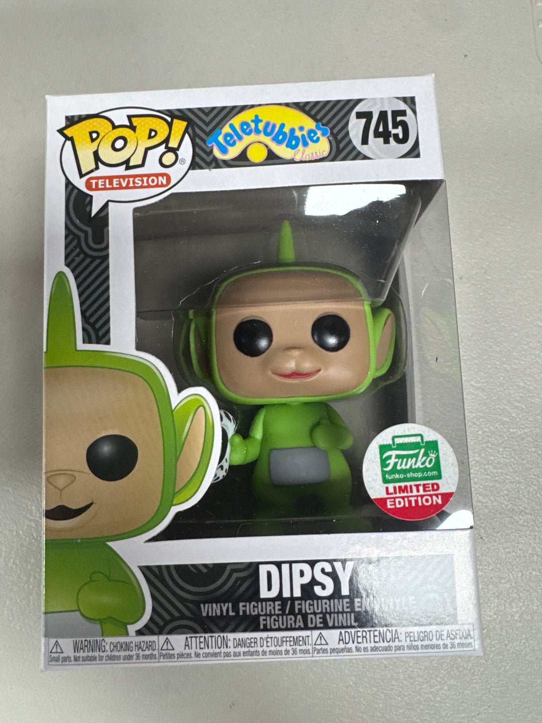 Funko Pop! Dipsy #745 Limited Teletubies Classic FP92926