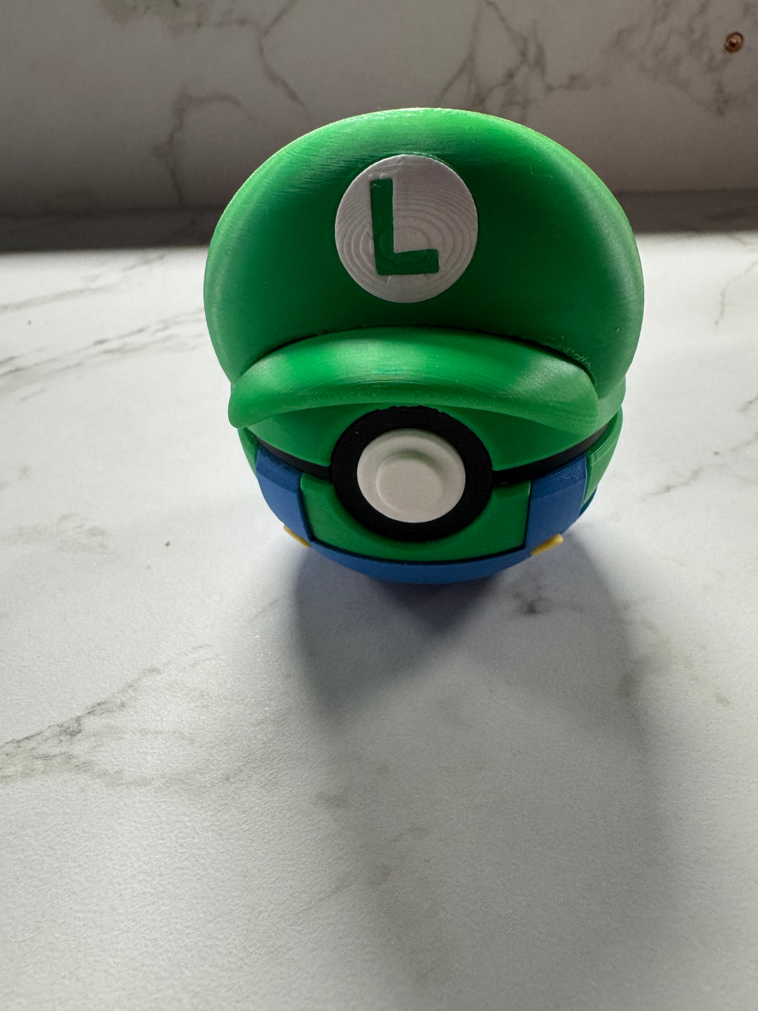 3D Printed Luigi Character Ball