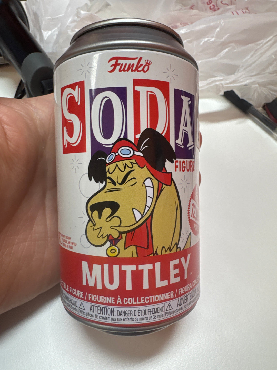 Funko Soda - Wacky Races Muttley - Opened MD31626