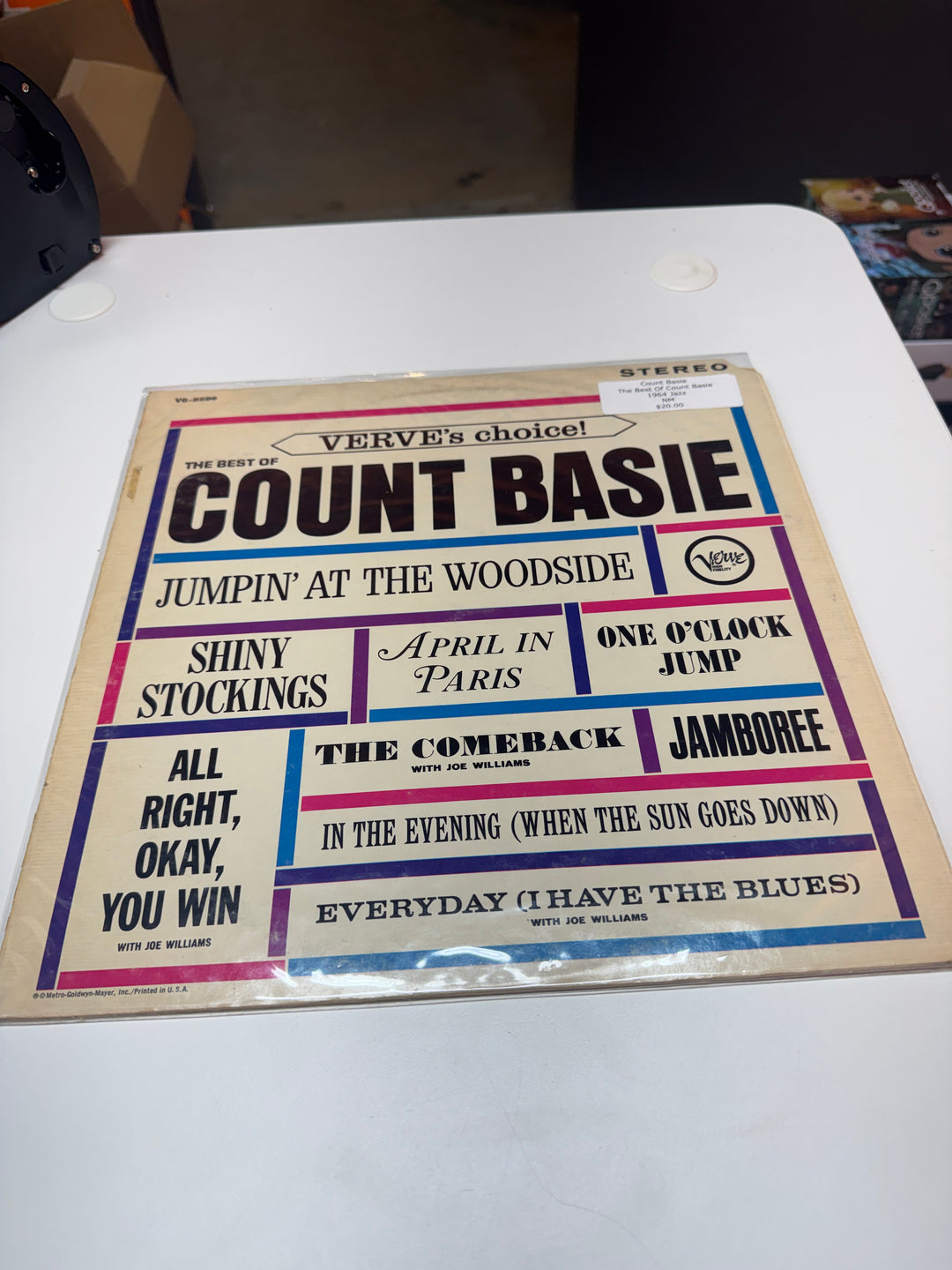 Count Basie - The Best of Count Basie - (NM Condition) Vinyl Record   VR32326