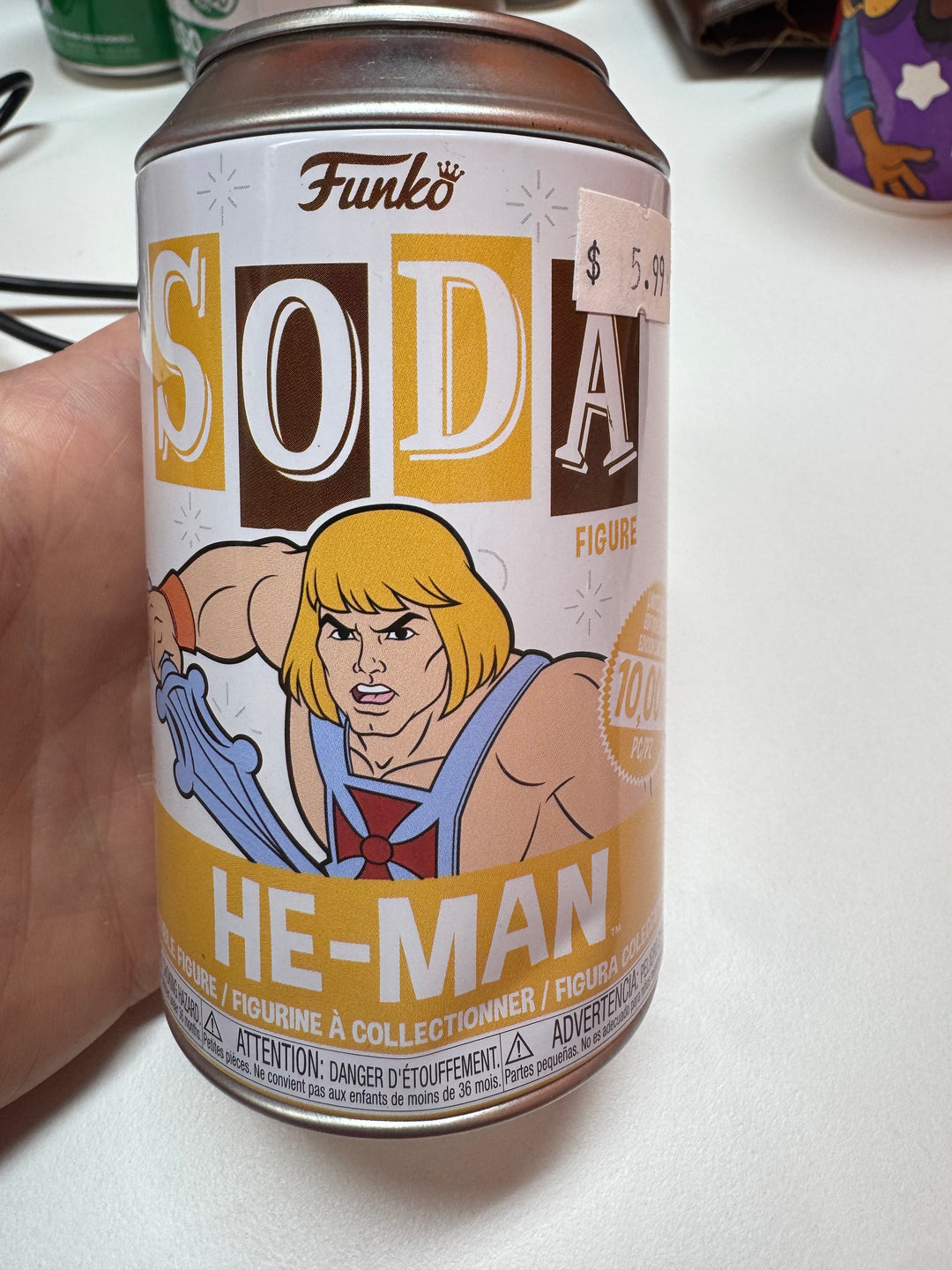 Funko Soda - He-Man -Opened MD31326