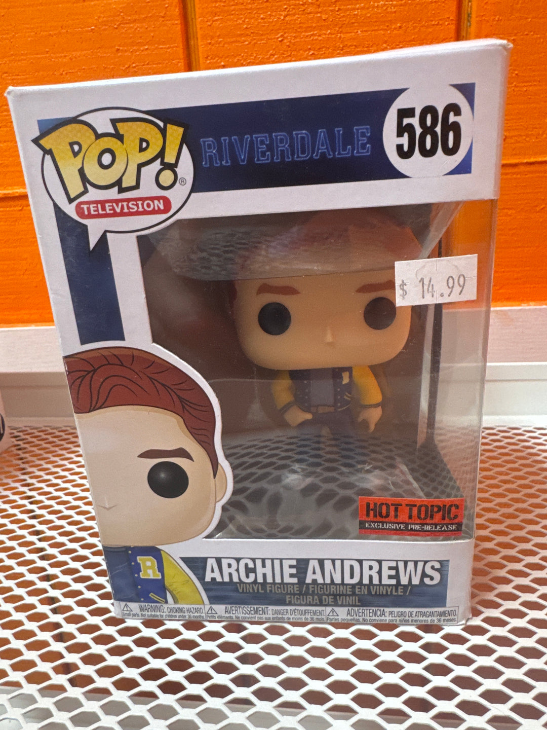 Funko Pop! Archie Andrews #586 (Hot Topic) Riverdale FP41026