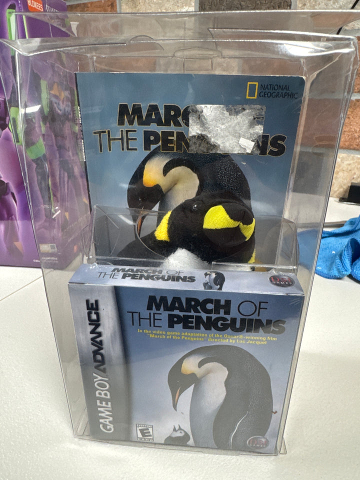 Toys R US March of the Penguins Nintendo Game Boy Advance Plush Gift Pack GBA NT61926