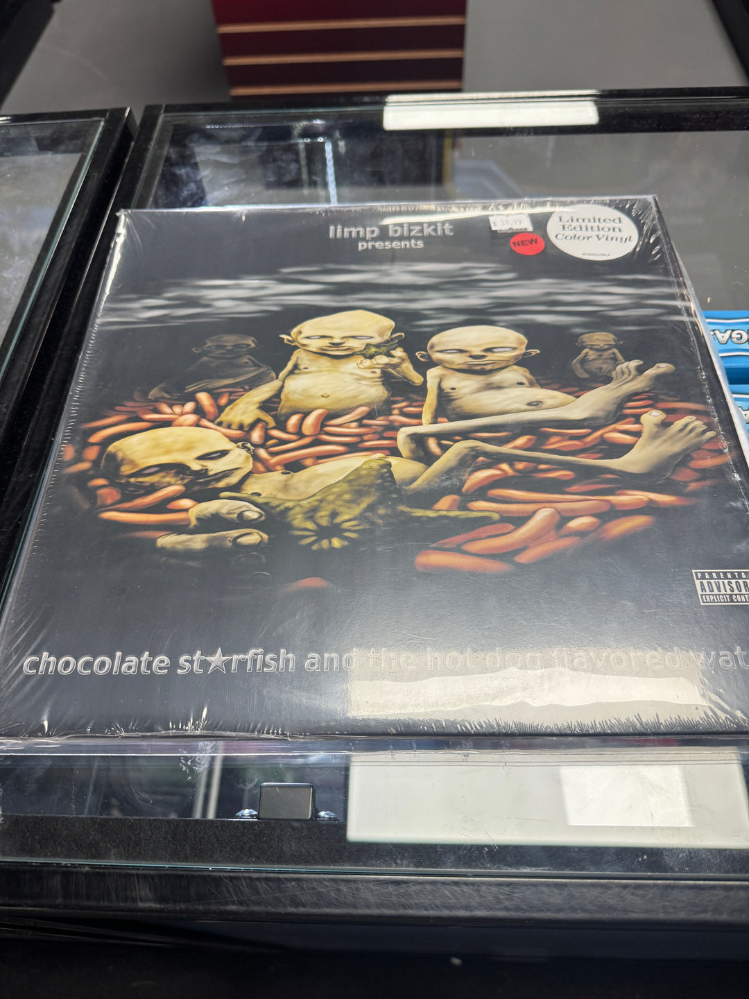 Limp Bizkit - Chocolate Starfish and the Hot Dog Flavored Water VG - Vinyl Record Gray/Brown VR42526