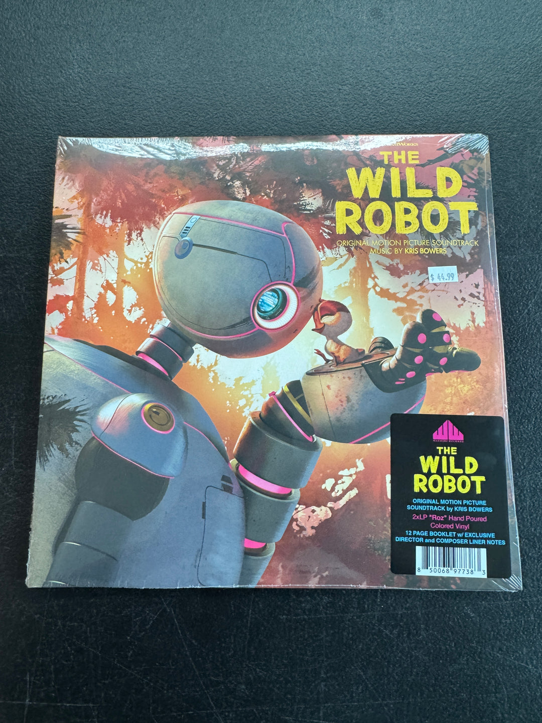 The Wild Robot / Album / 2LP "Roz" Hand Poured Colored Vinyl MD101425
