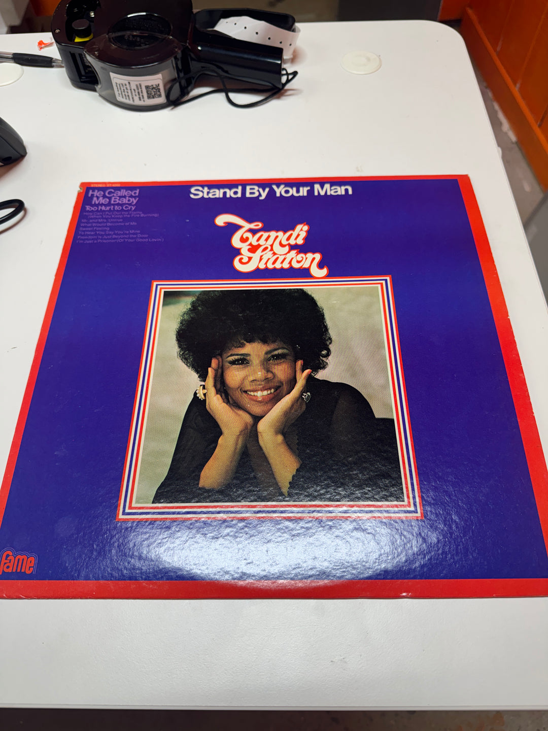 Candi Staton Stand By Your Man (VG Condition) Vinyl Record   VR31726