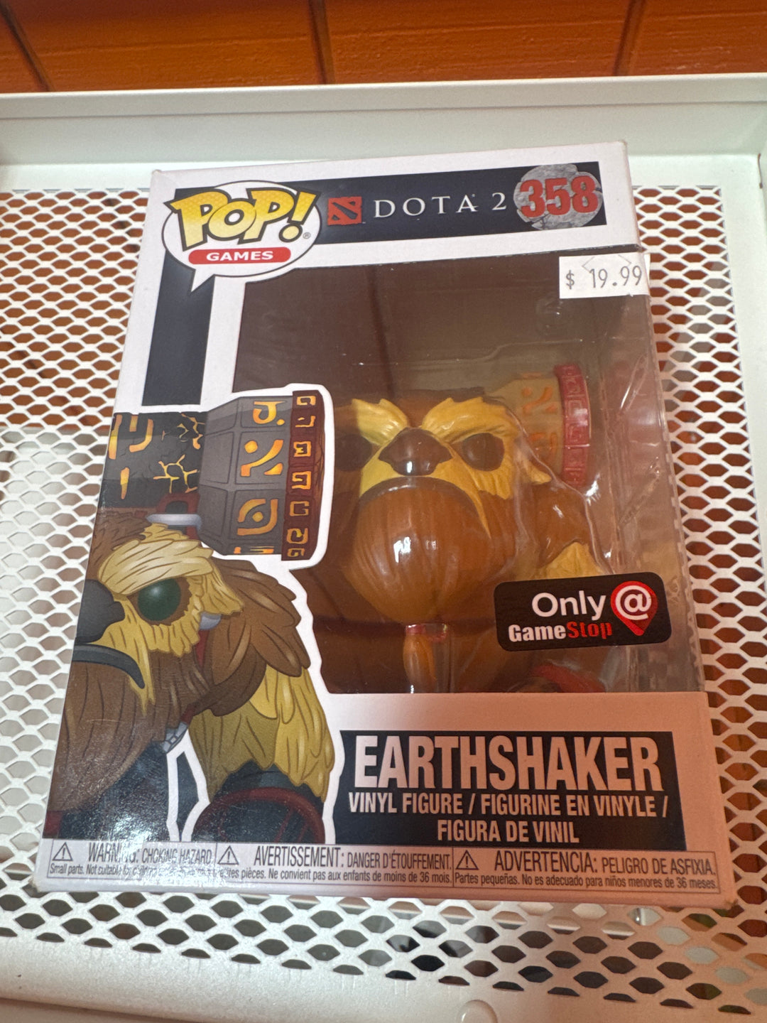 Funko Pop! Earthshaker #358 (Gamestop) Dota 2 FP4726