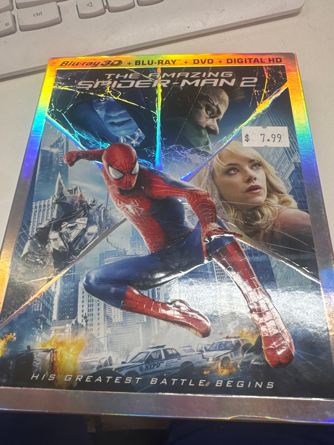 The Amazing Spider-Man 2 - Blu Ray 3D DI5826