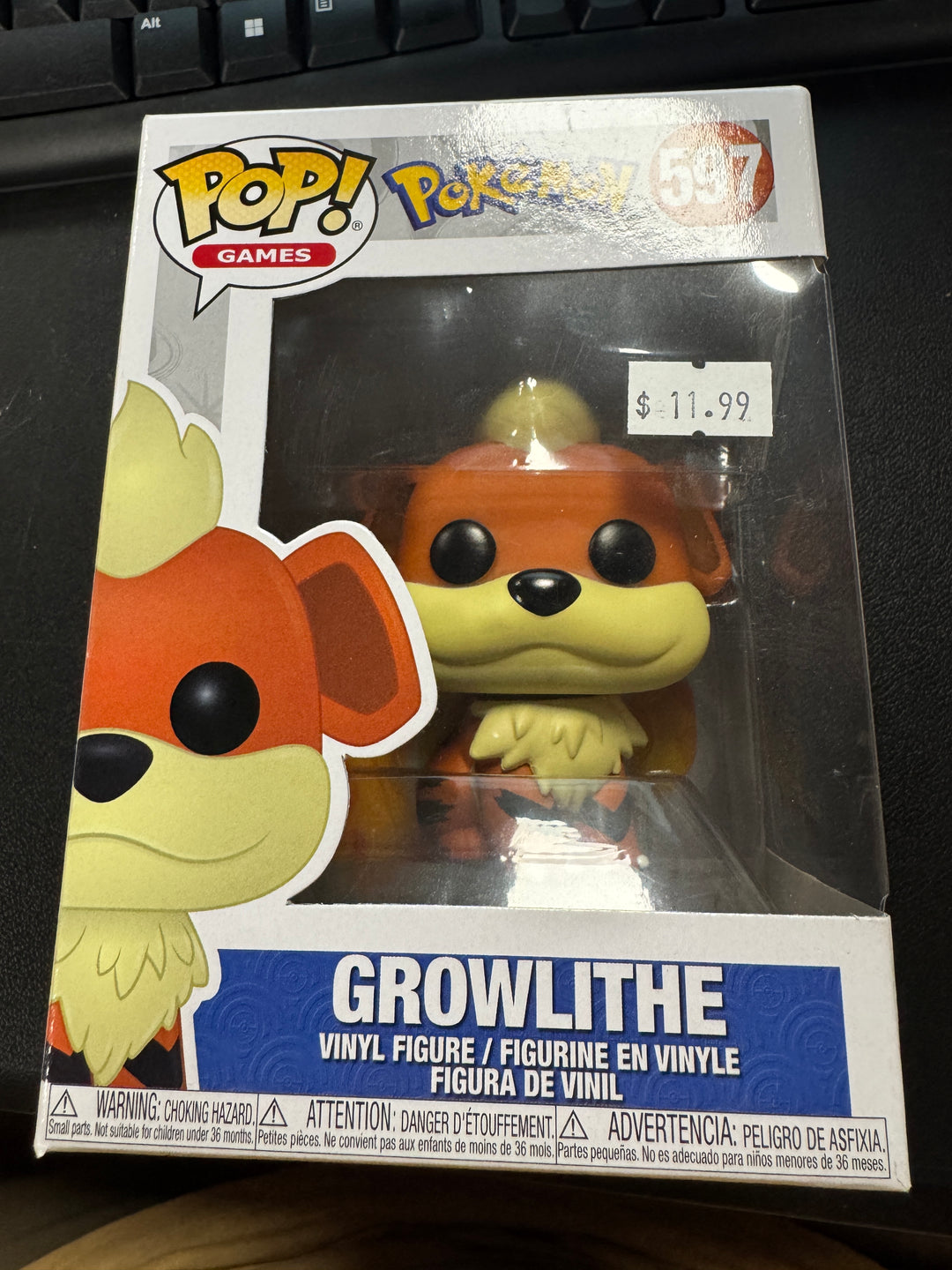 Funko Pop Growlithe #579 Pokemon FP51626