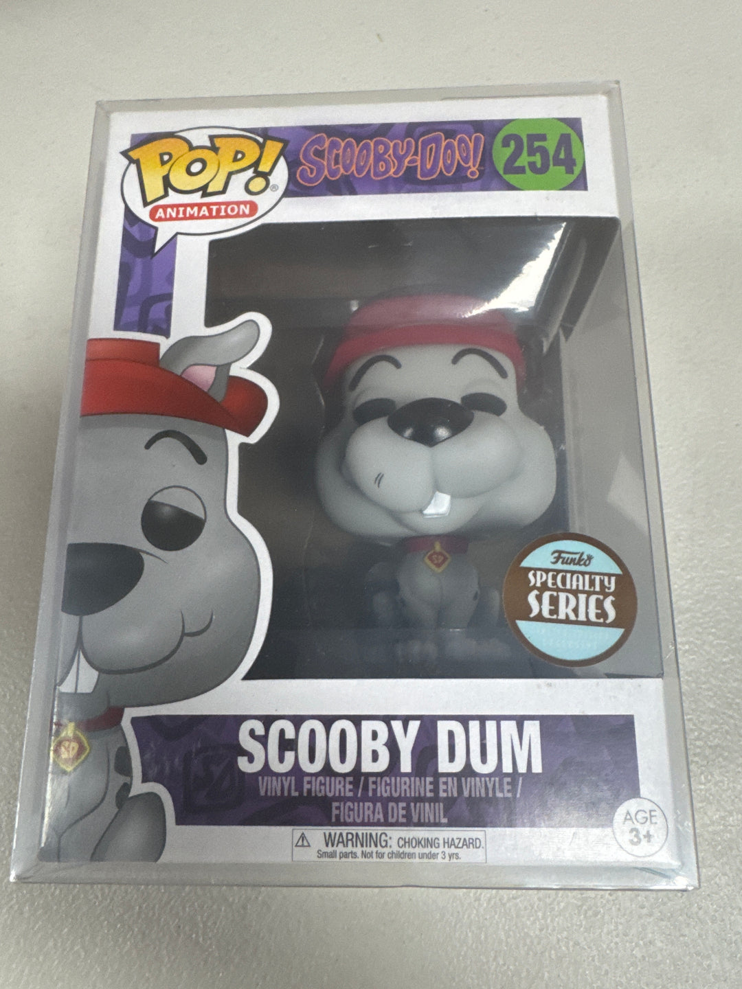 Funko Pop! Scooby Dum #254 Specialty Series Scooby Doo FP72426