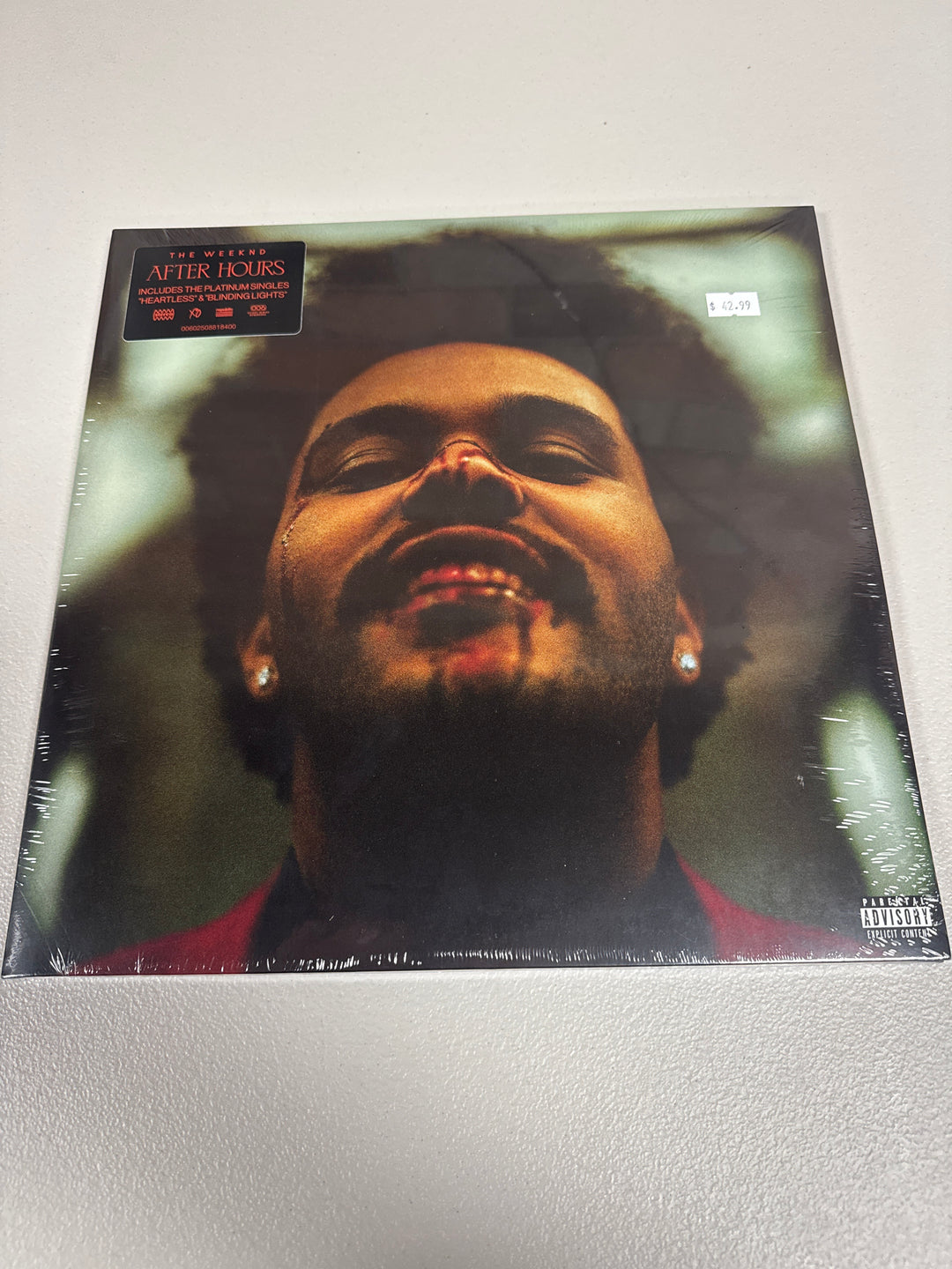 The Weeknd - After Hours [2LP] (gatefold) Vinyl Record NEW NVR51926