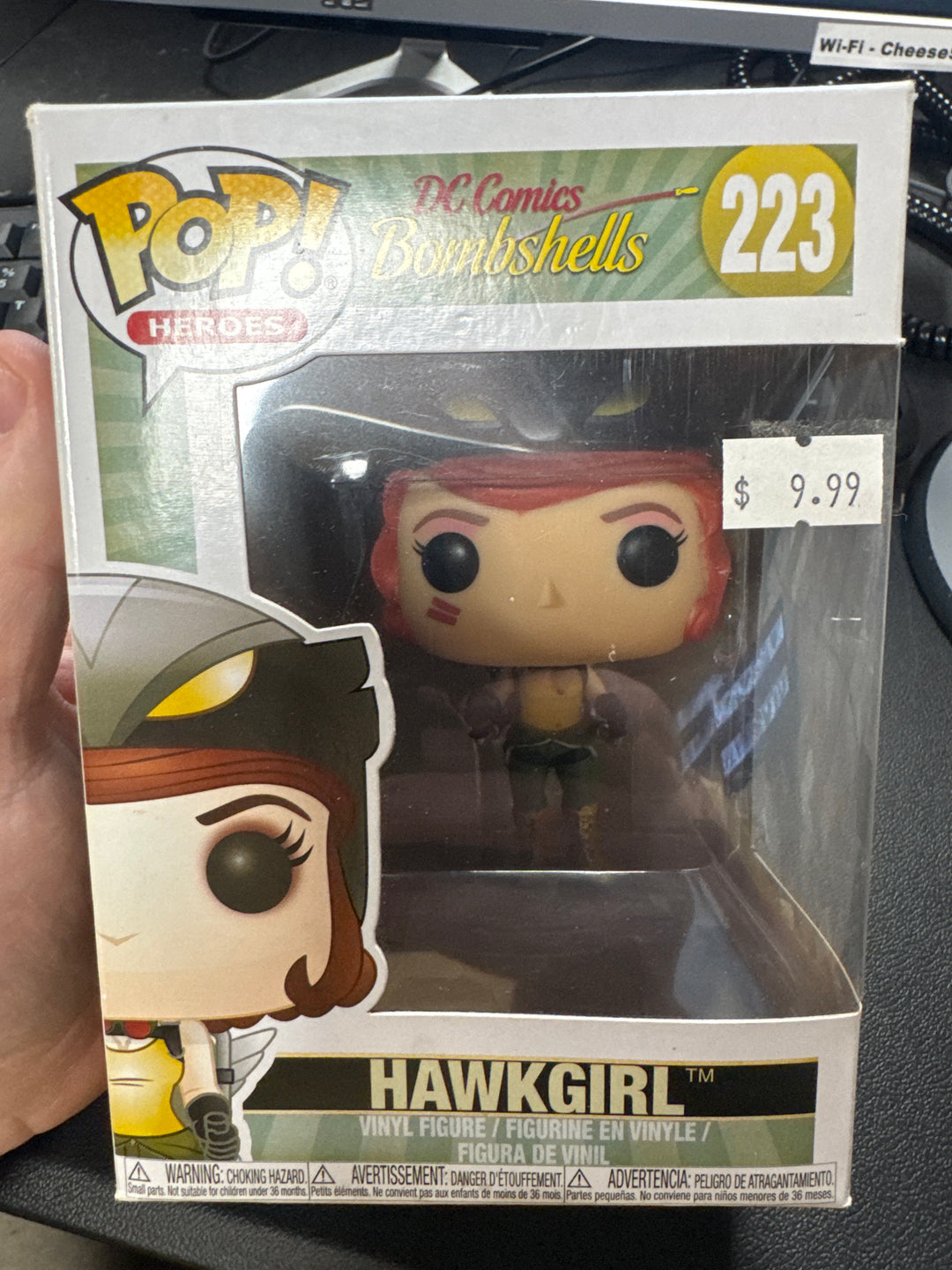 Funko Pop! Hawkgirl #223 DC Bombshells FP51626