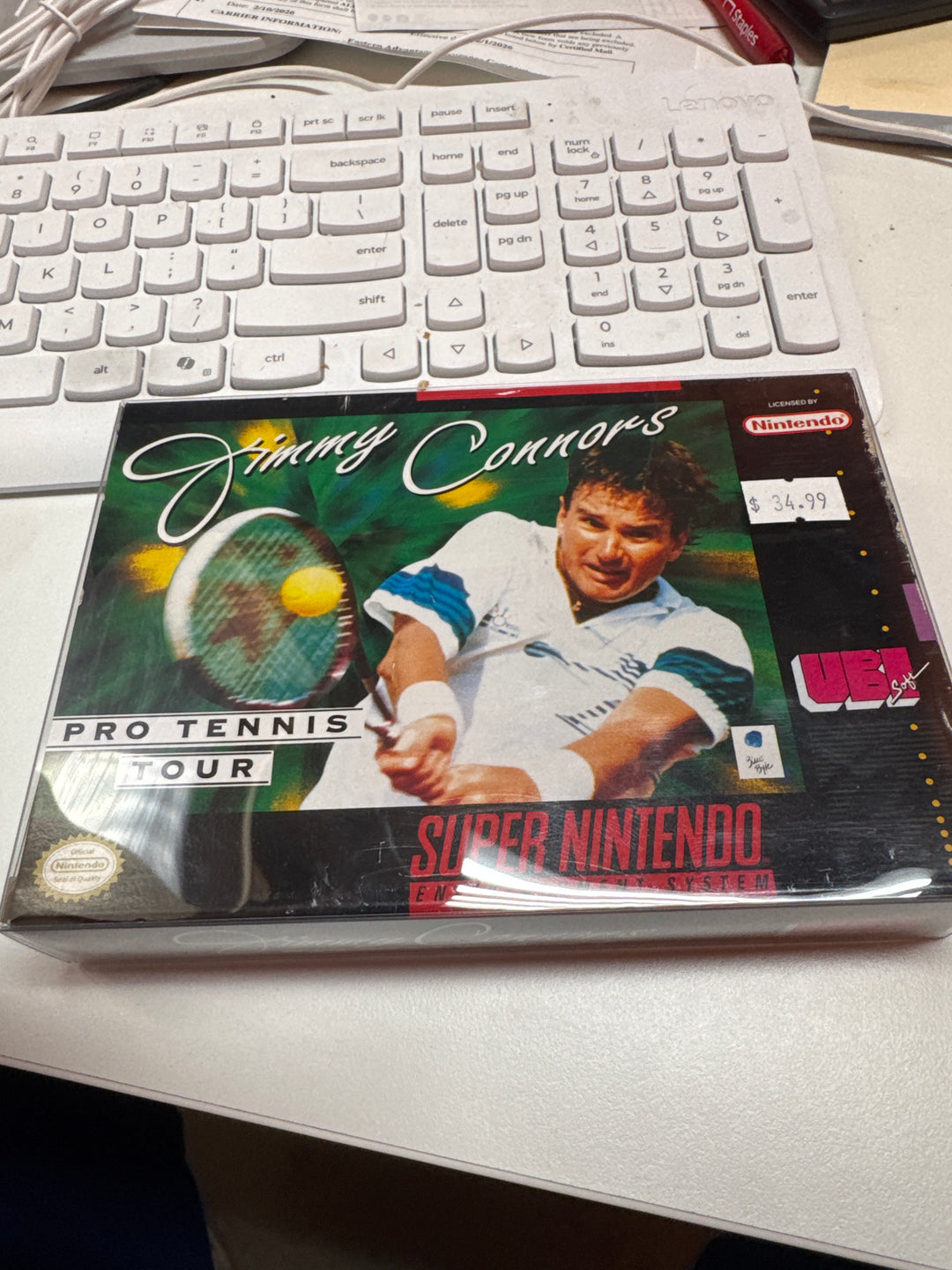 Jimmy Connors Pro Tennis Tour - Snes NI51426