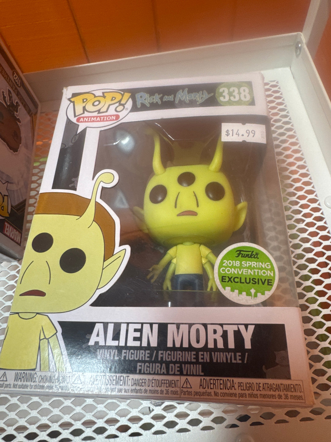 Funko Pop! Alien Morty (Spring Convention) #338 Rick and Morty FP4626