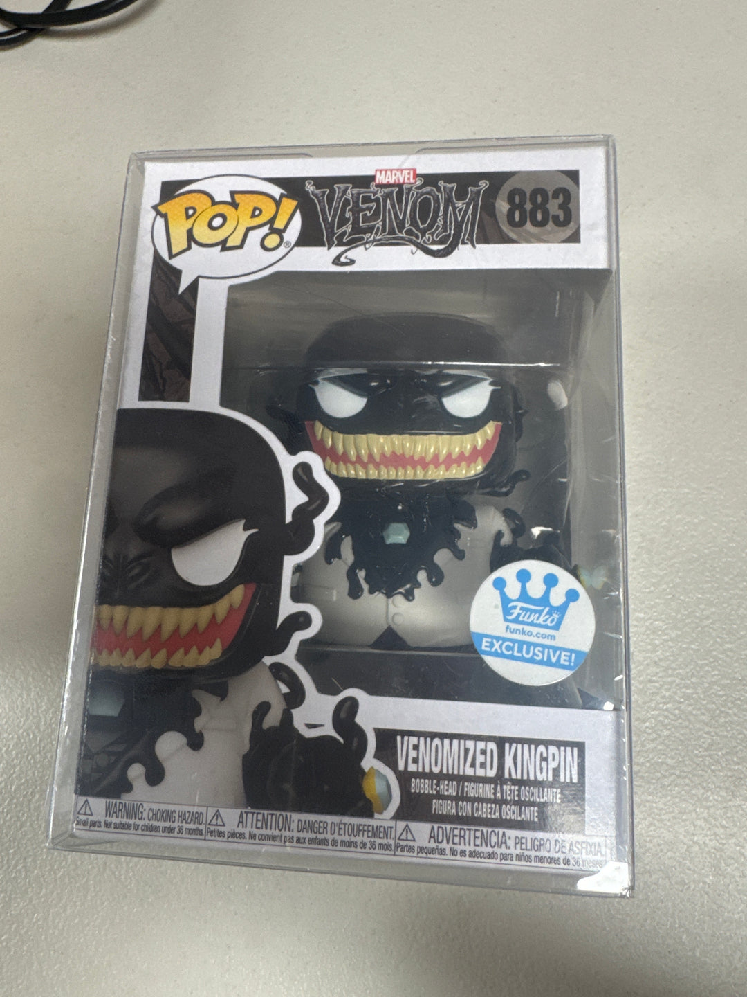 Funko Pop! Venomized Kingpin #883 Funko Exclusive Marvel Venom FP72826