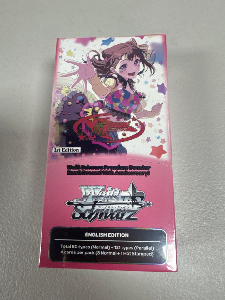 Weiss Schwarz: BanG Dream! 10th Anniversary! Premium Booster Box (6 Packs)